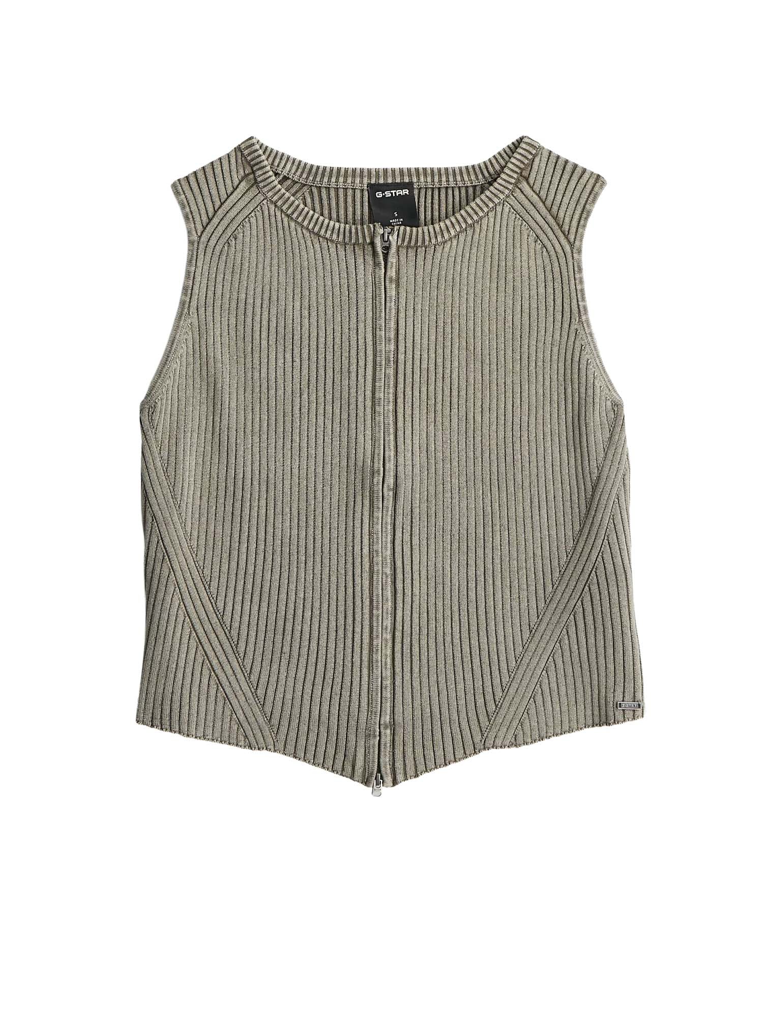 T-shirt tricotée ajustée délavée deux fils