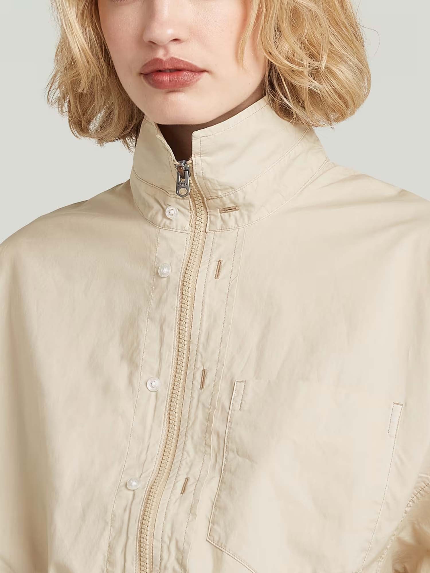 G-star Utility Dress Long Sleeve Beige