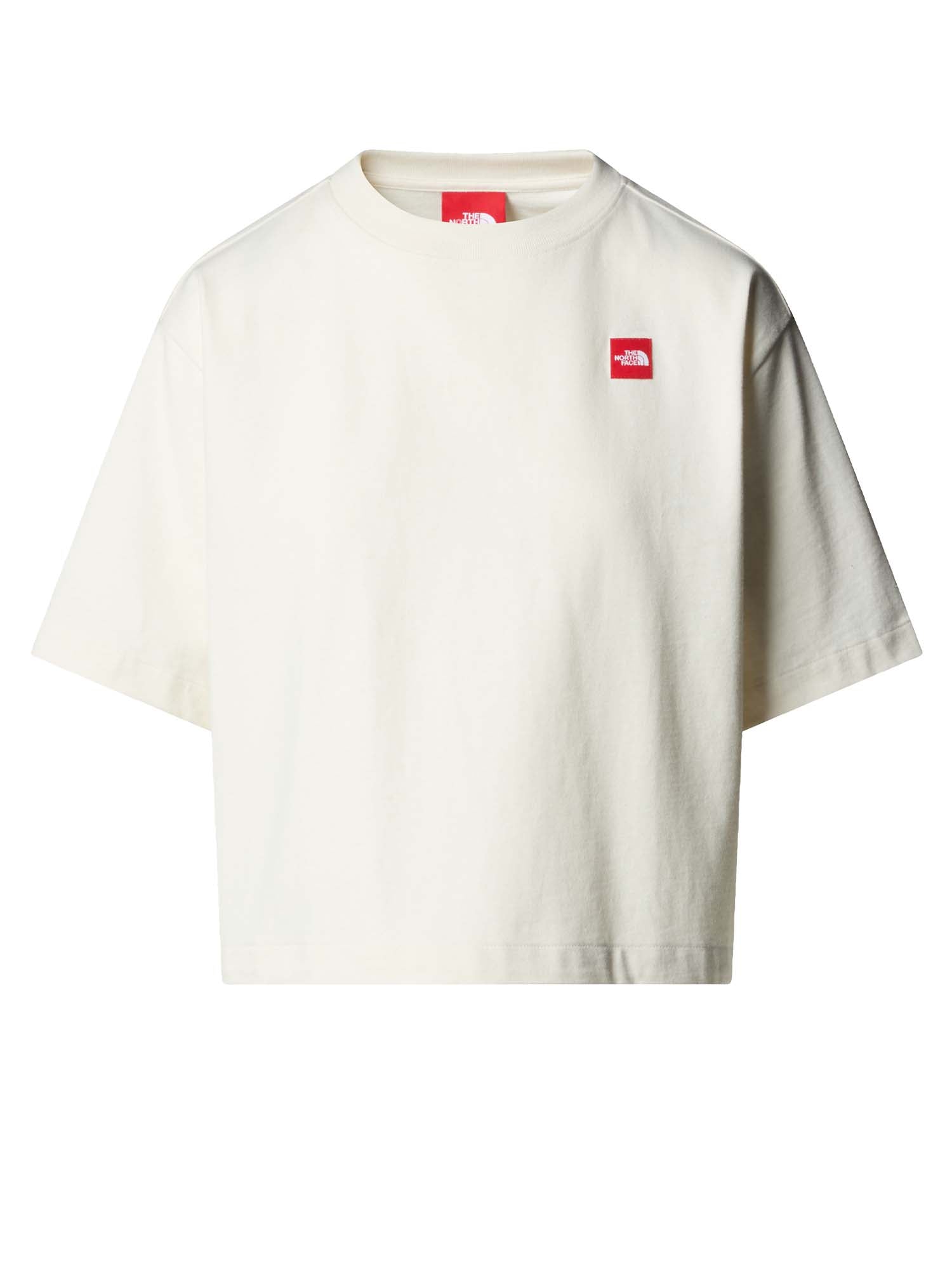 The North Face T-shirt Red Box Boxy da donna Bianco