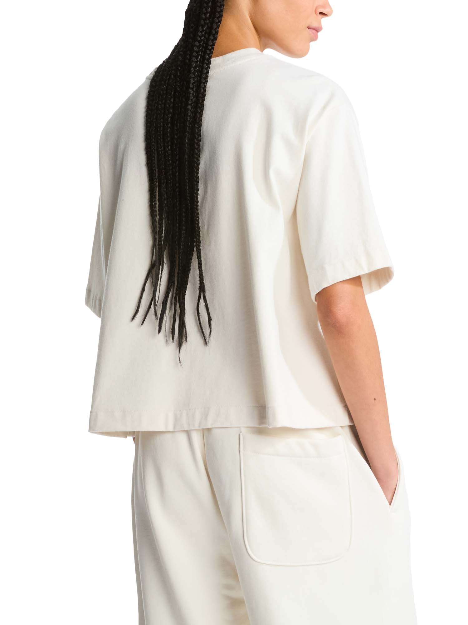 The North Face T-shirt Red Box Boxy da donna Bianco