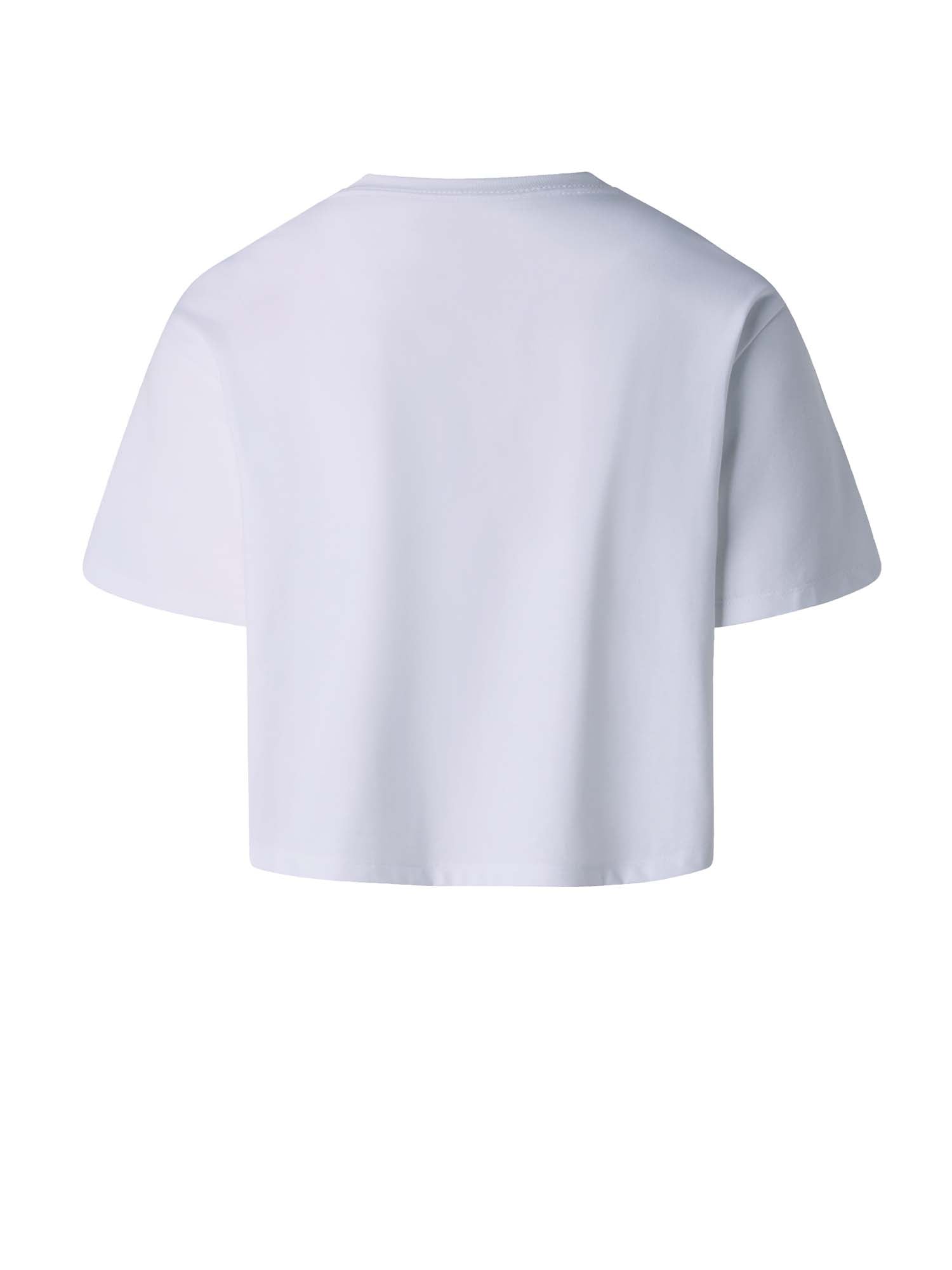 The North Face T-shirt Evolution Simple Dome Cropped Relaxed da donna Bianco