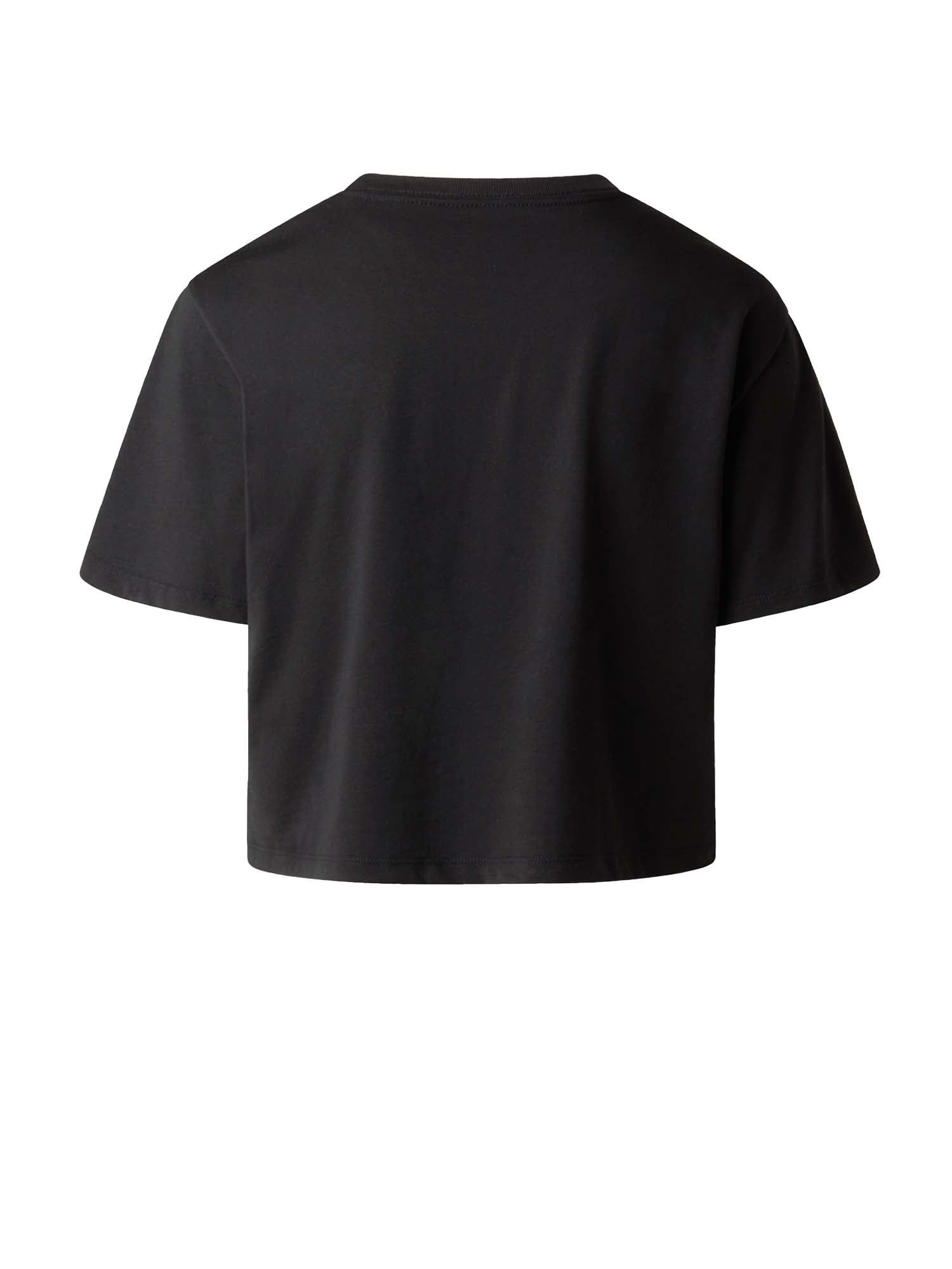 The North Face T-shirt Evolution Simple Dome Cropped Relaxed da donna Nero