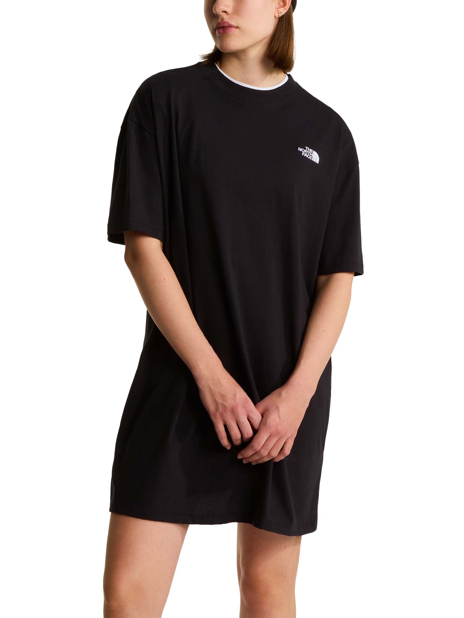 The North Face Abito a t-shirt Evolution Simple Dome da donna Nero