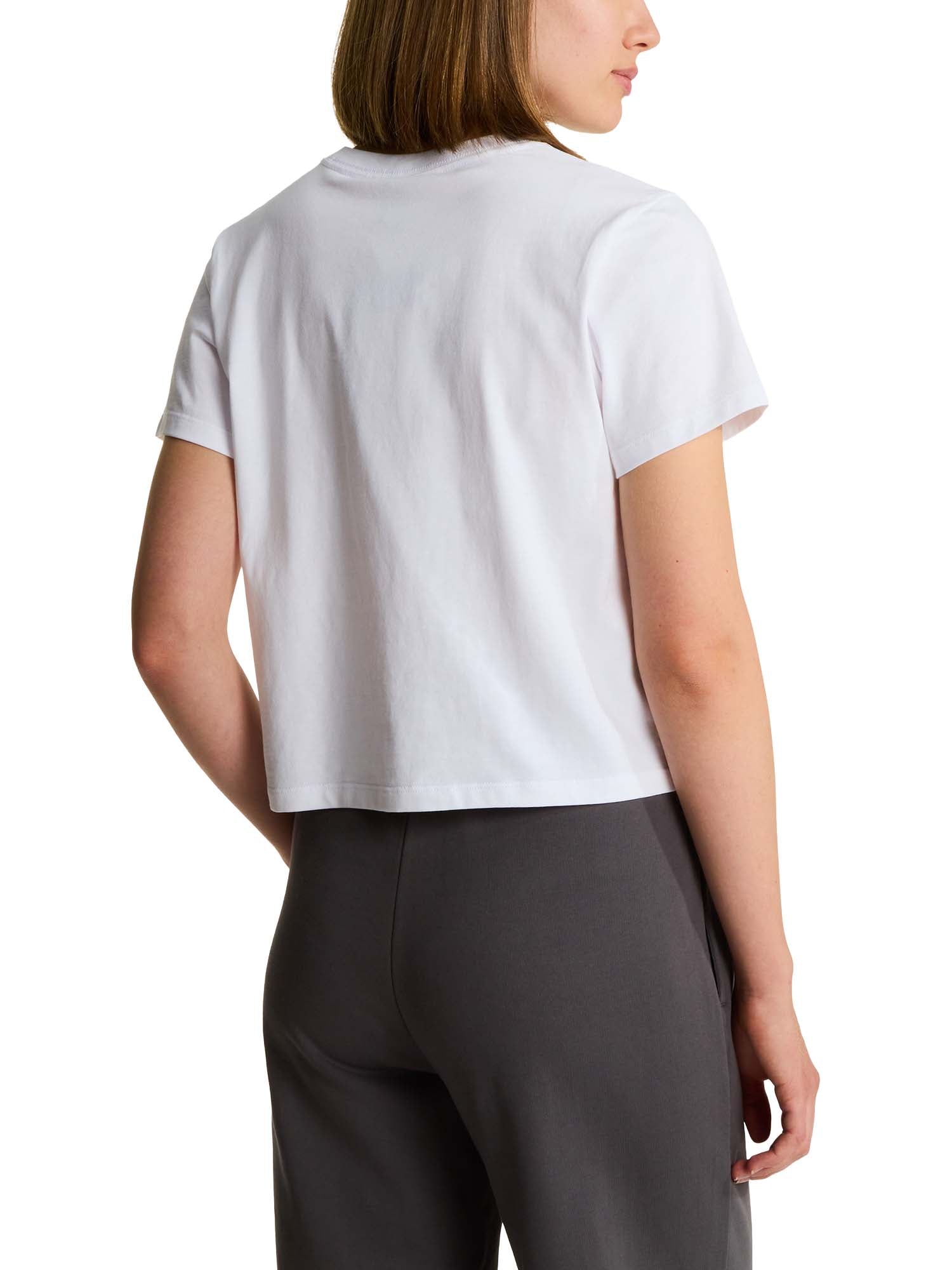 The North Face T-Shirt Essential Regular Cutie da donna Bianco