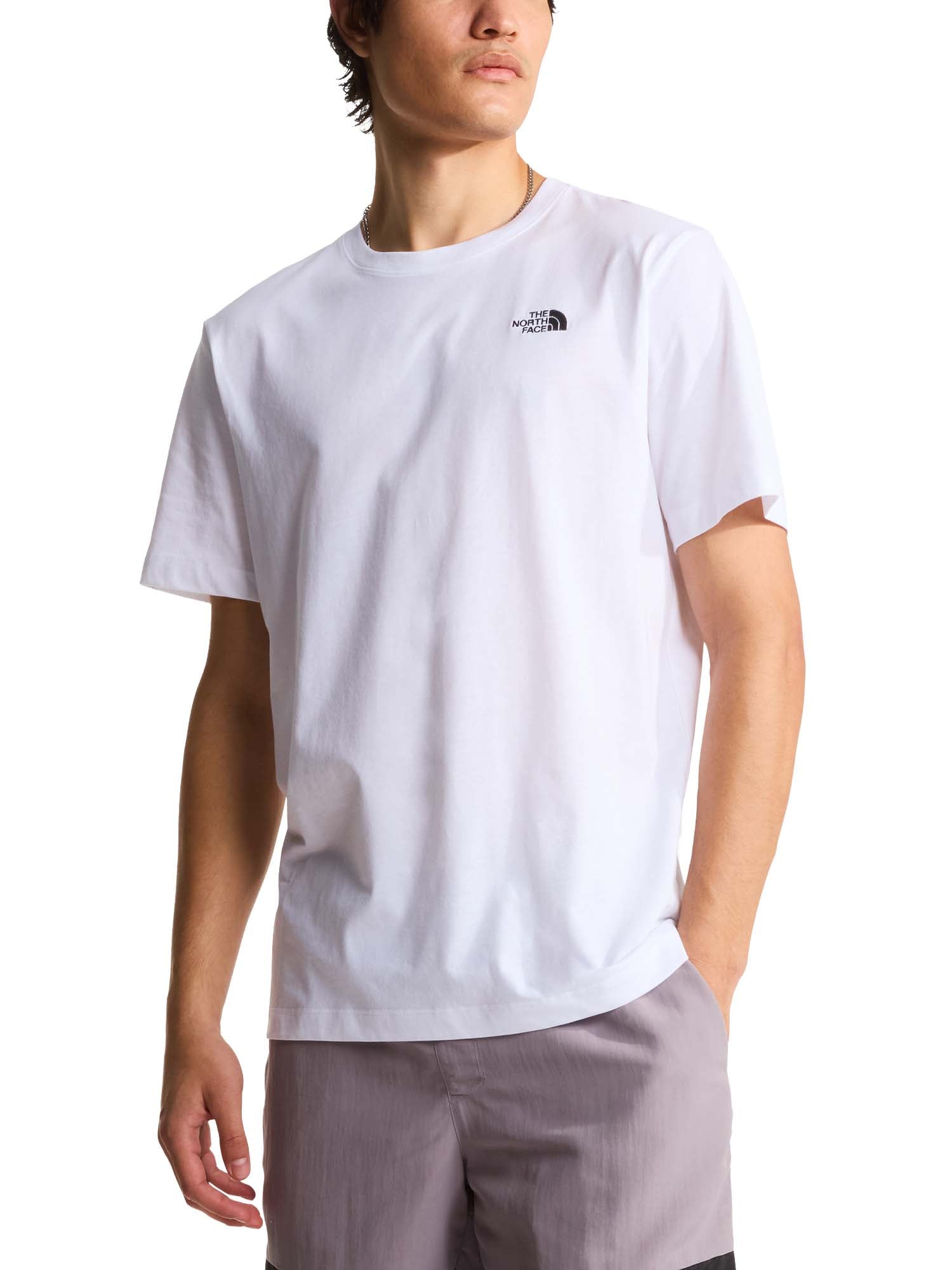 The North Face T-shirt Evolution Simple Dome Regular da uomo Bianco