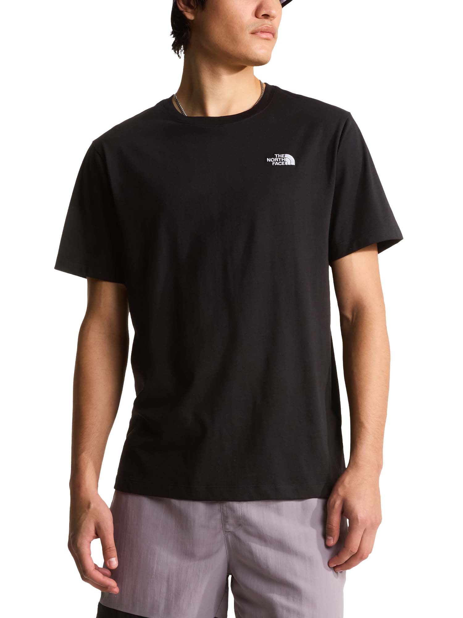 The North Face T-shirt Evolution Simple Dome Regular da uomo Nero