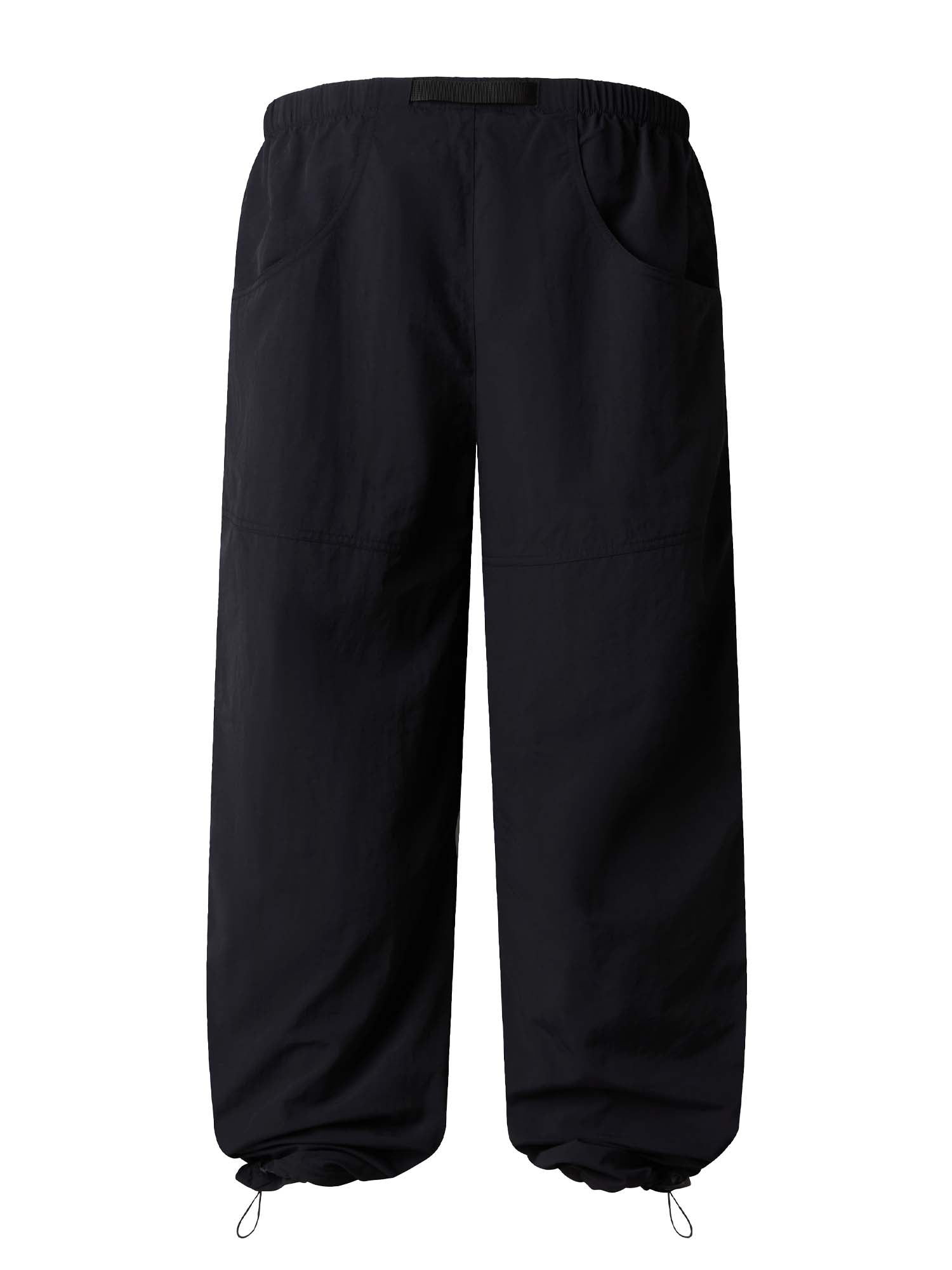 The North Face Pantaloni in nylon con cintura Red Box unisex Nero