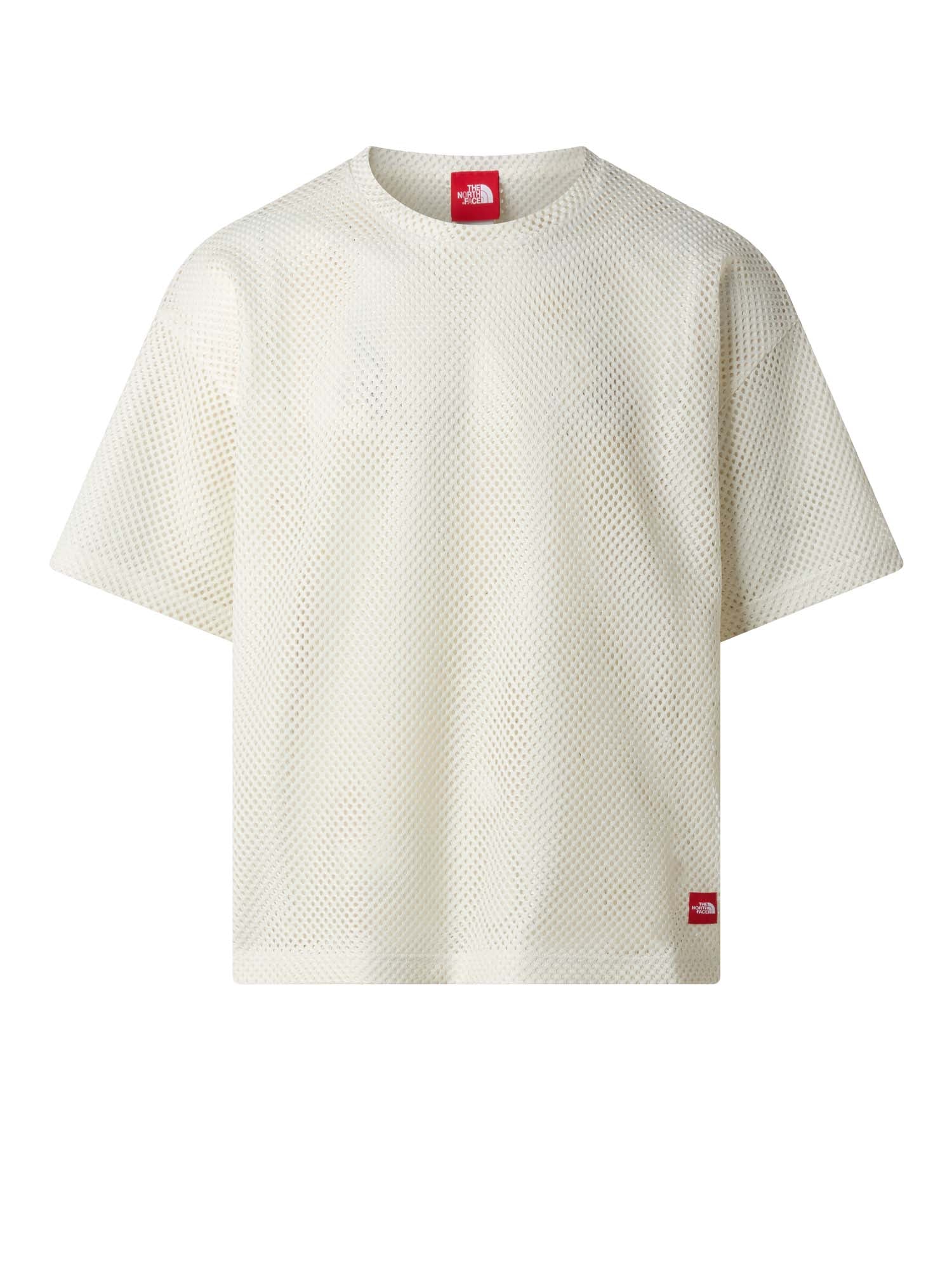 The North Face T-Shirt Redbox Mesh da uomo Bianco