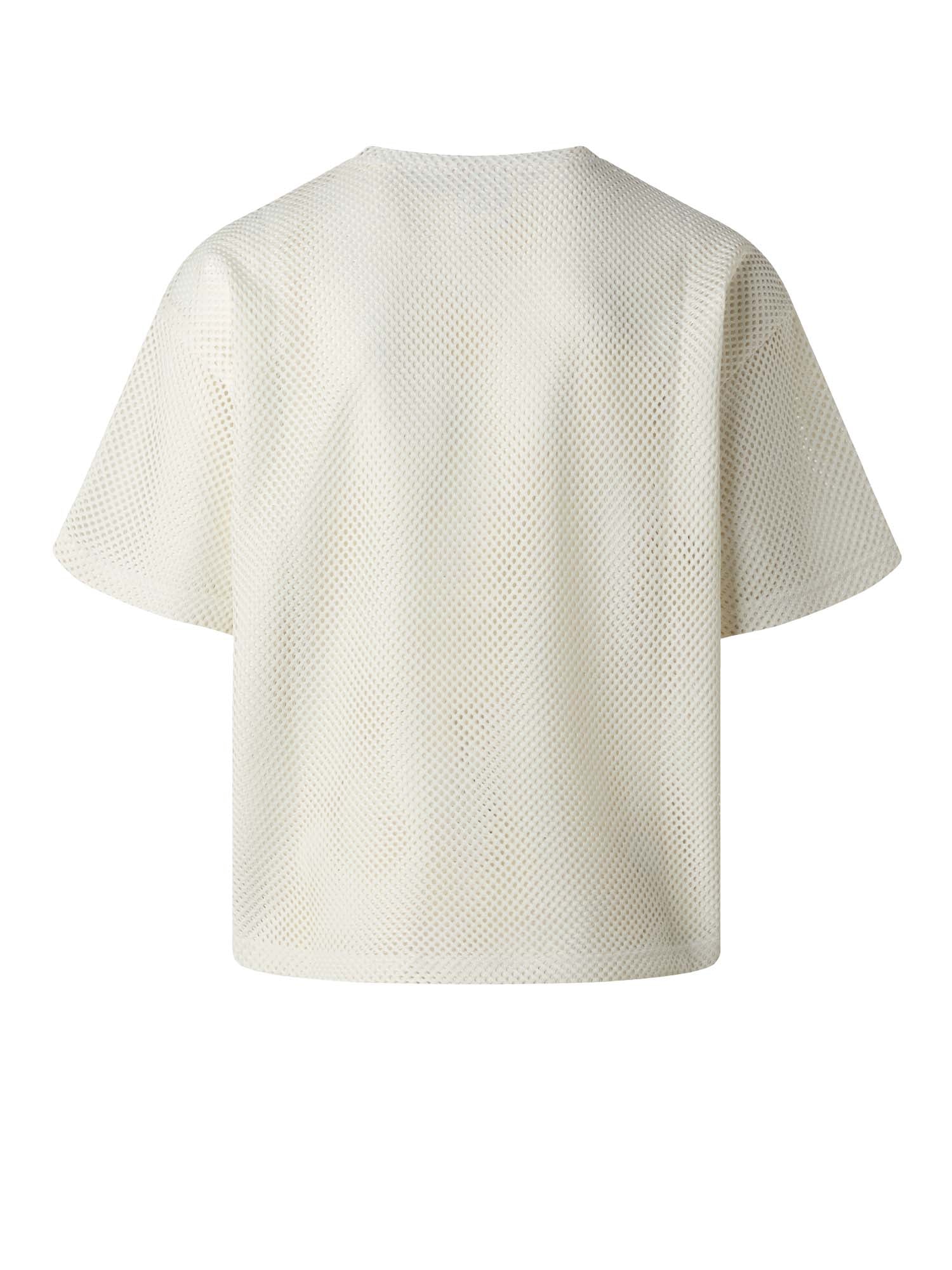 The North Face T-Shirt Redbox Mesh da uomo Bianco