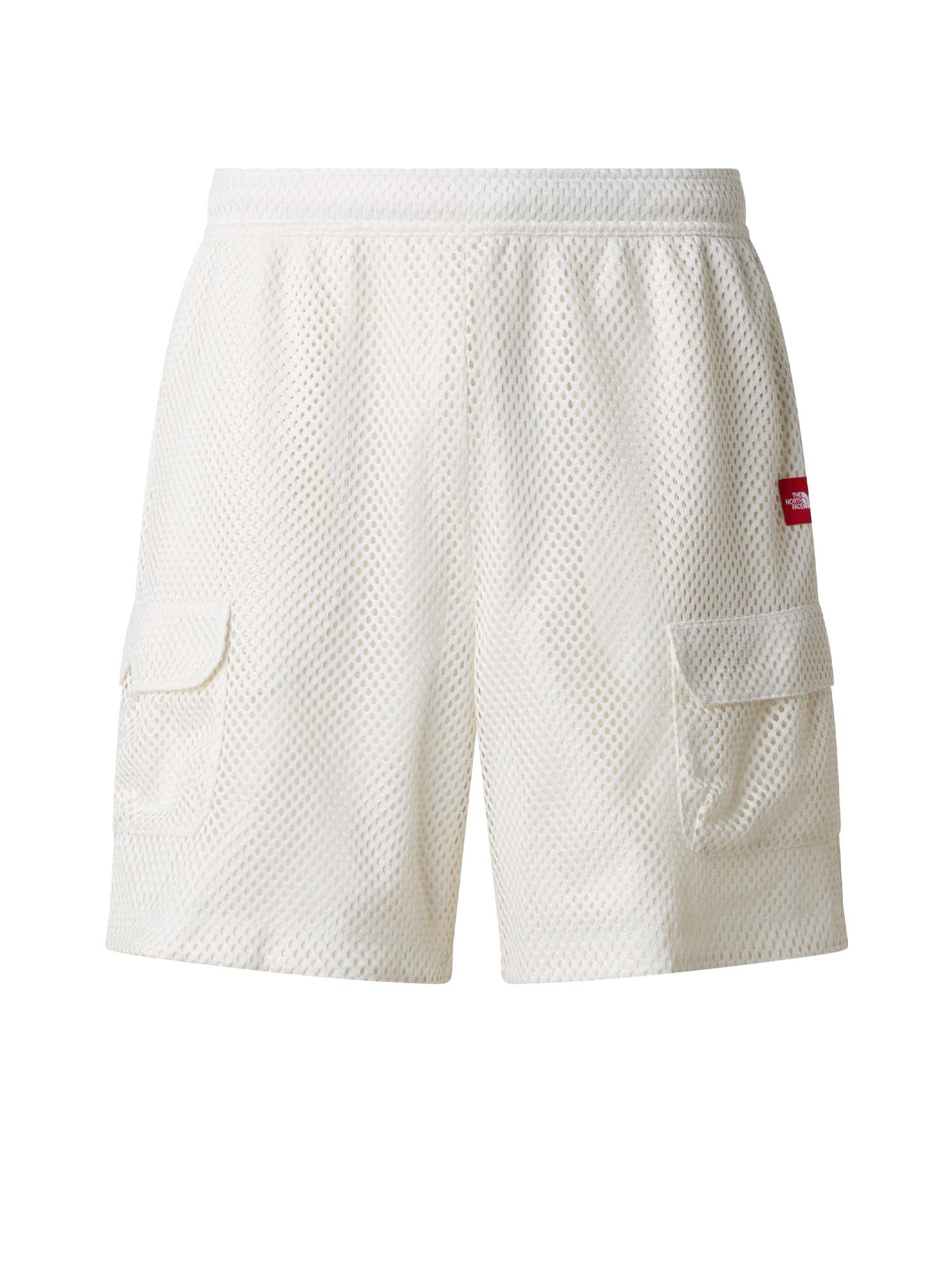 The North Face Shorts Red Box Mesh Utility da uomo Bianco