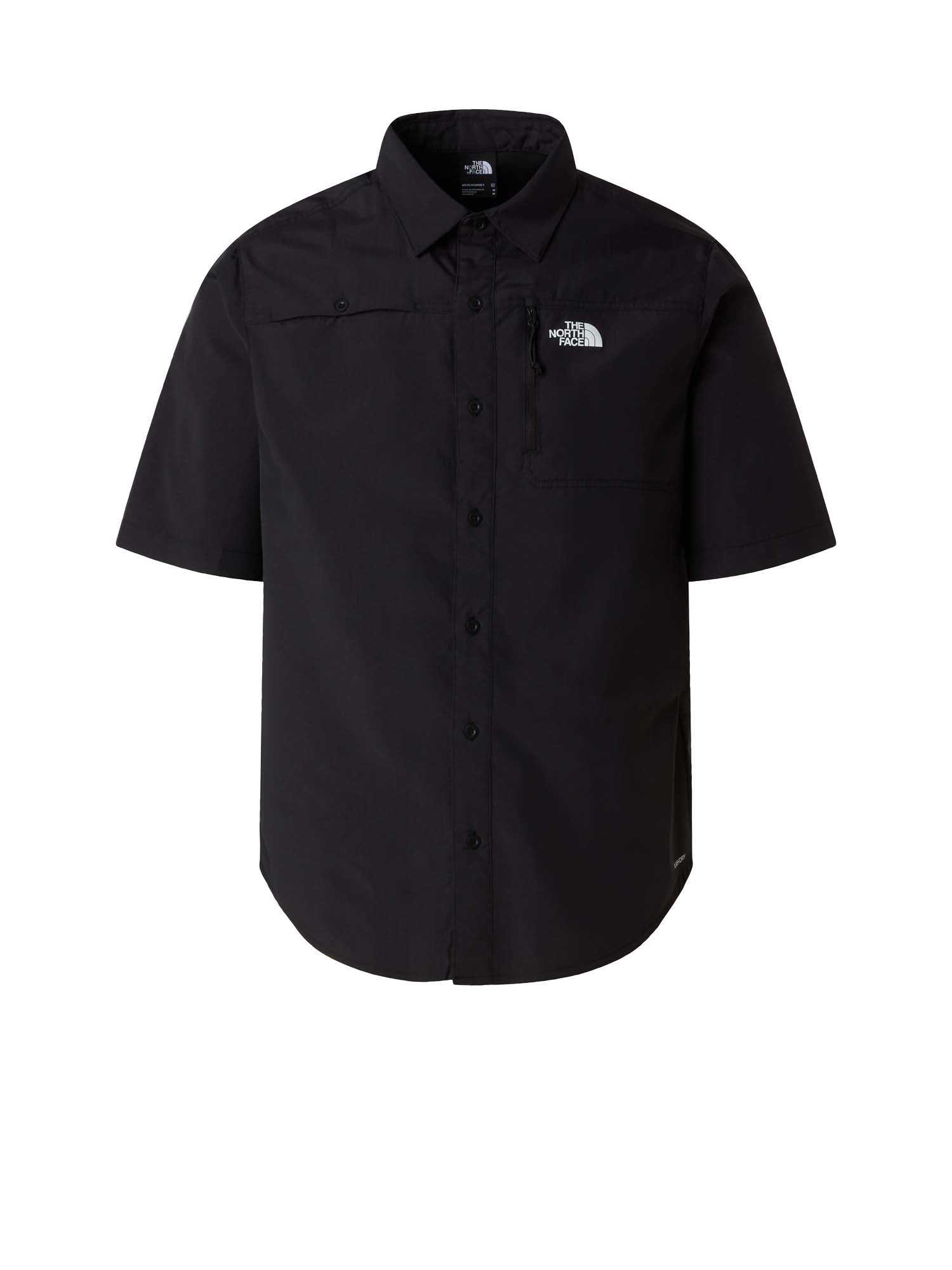 The North Face Camicia a maniche corte Sequoia da uomo Nero