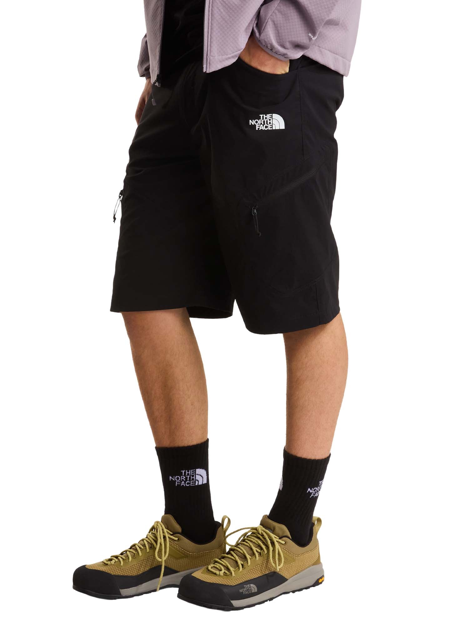 The North Face Pantaloncini Exploration da uomo Nero