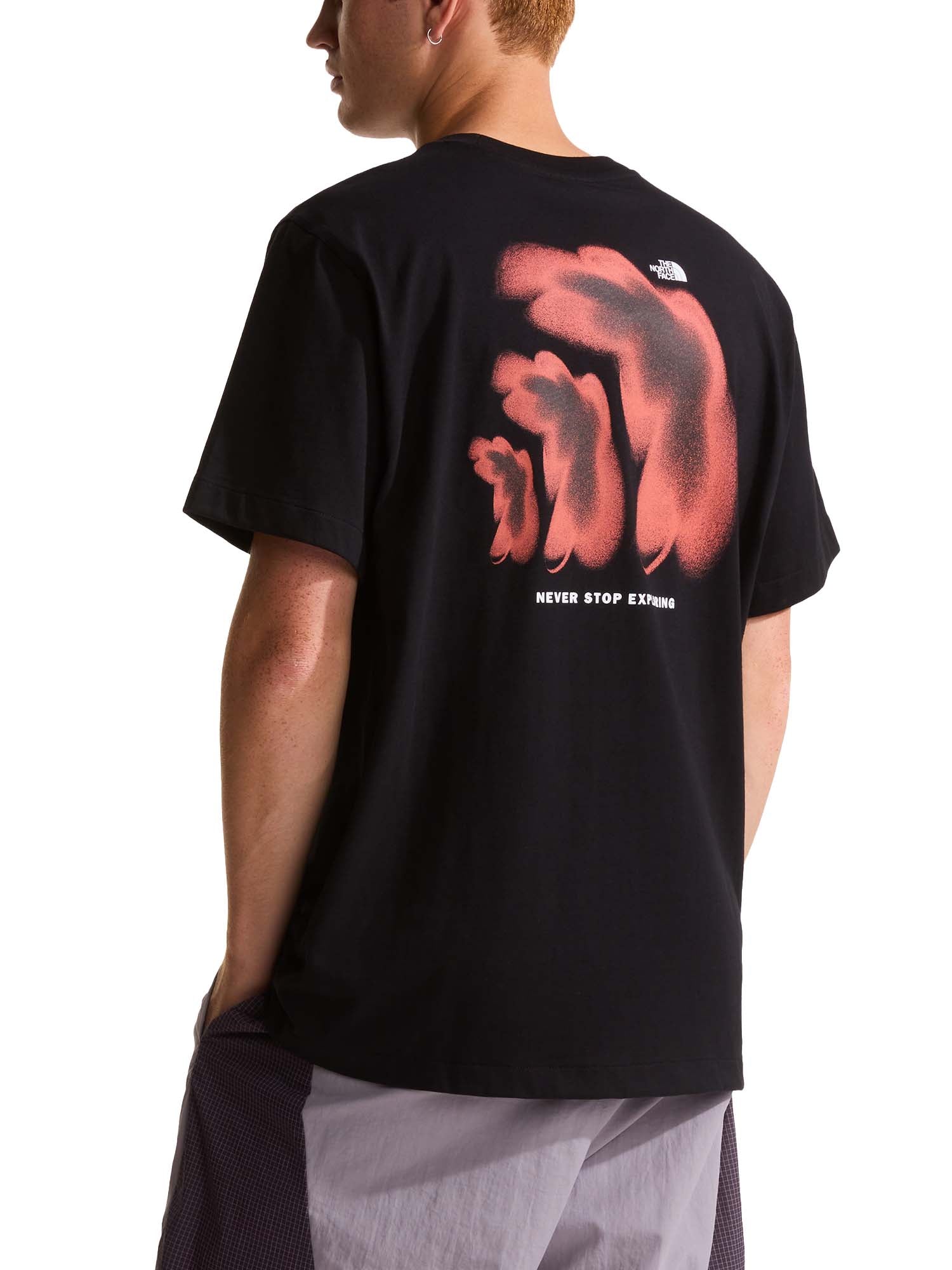 The North Face T-shirt 1966 Half Dome Relaxed con grafica da uomo Nero