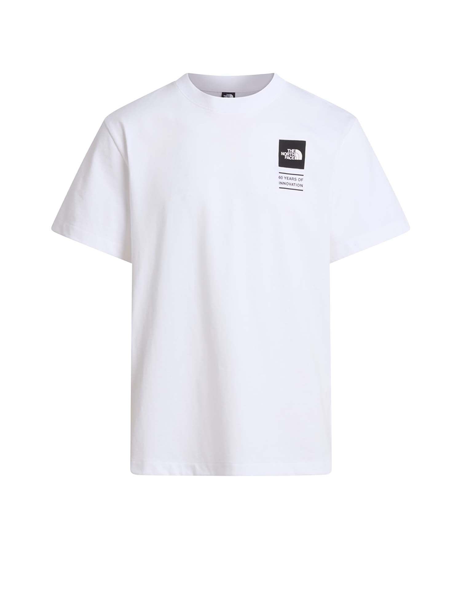 The North Face T-shirt a maniche corte BCD Celebration Relaxed con grafica da uomo Bianco