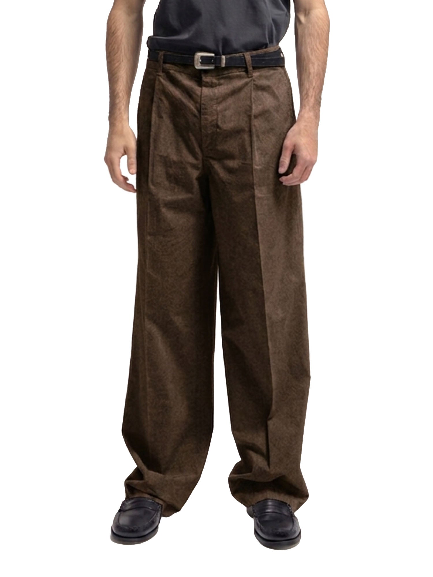 Department Five Rogers pantaloni chino loose Marrone