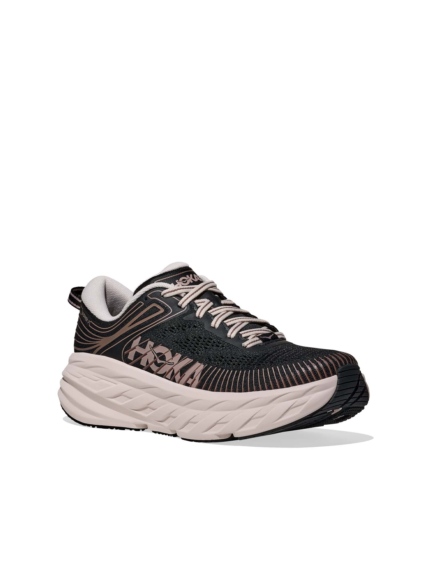Hoka Scarpe Bondi 7 da donna Nero