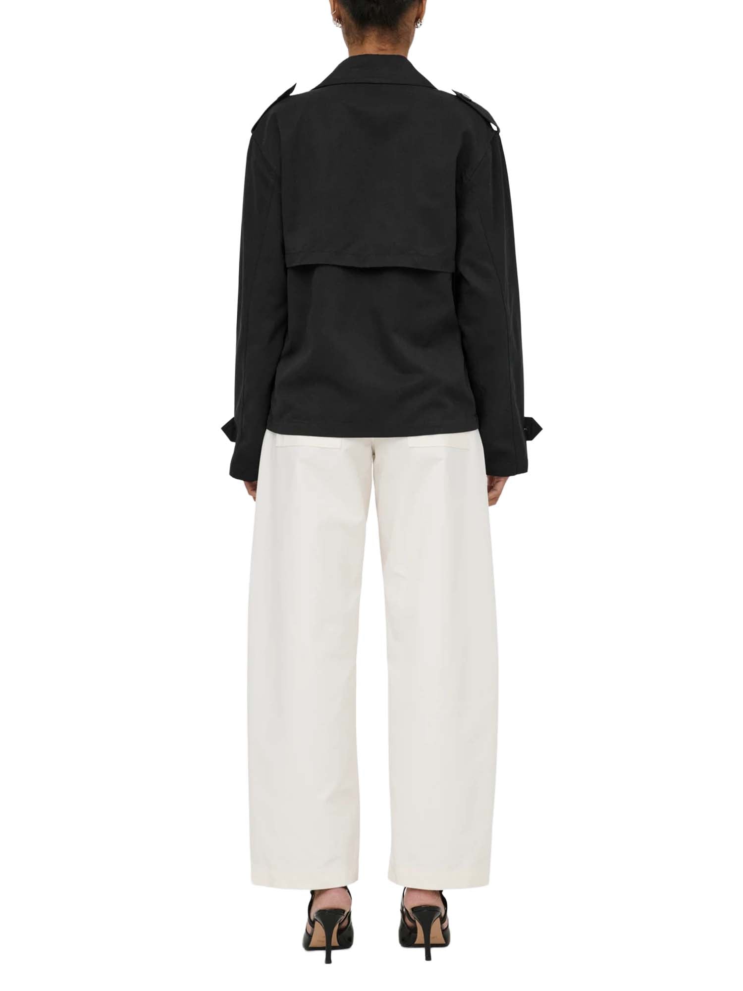 Only Trench Hannah Nero