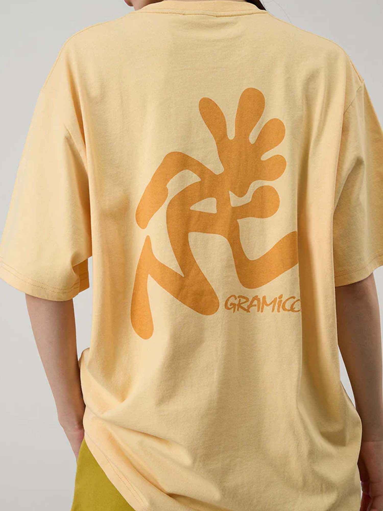 Gramicci Running Man Tee Giallo