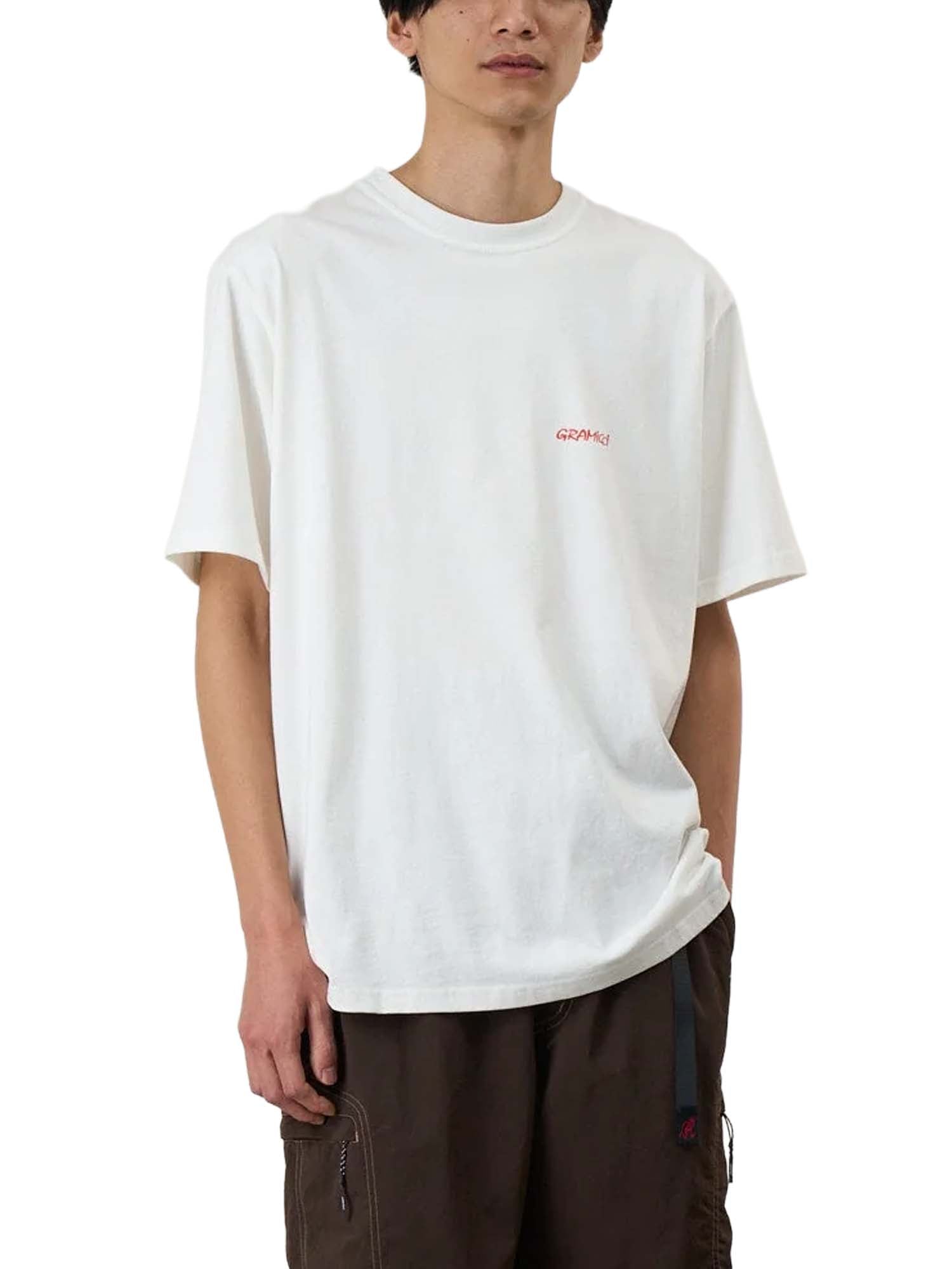 Gramicci Ice Sculpture Tee Bianco