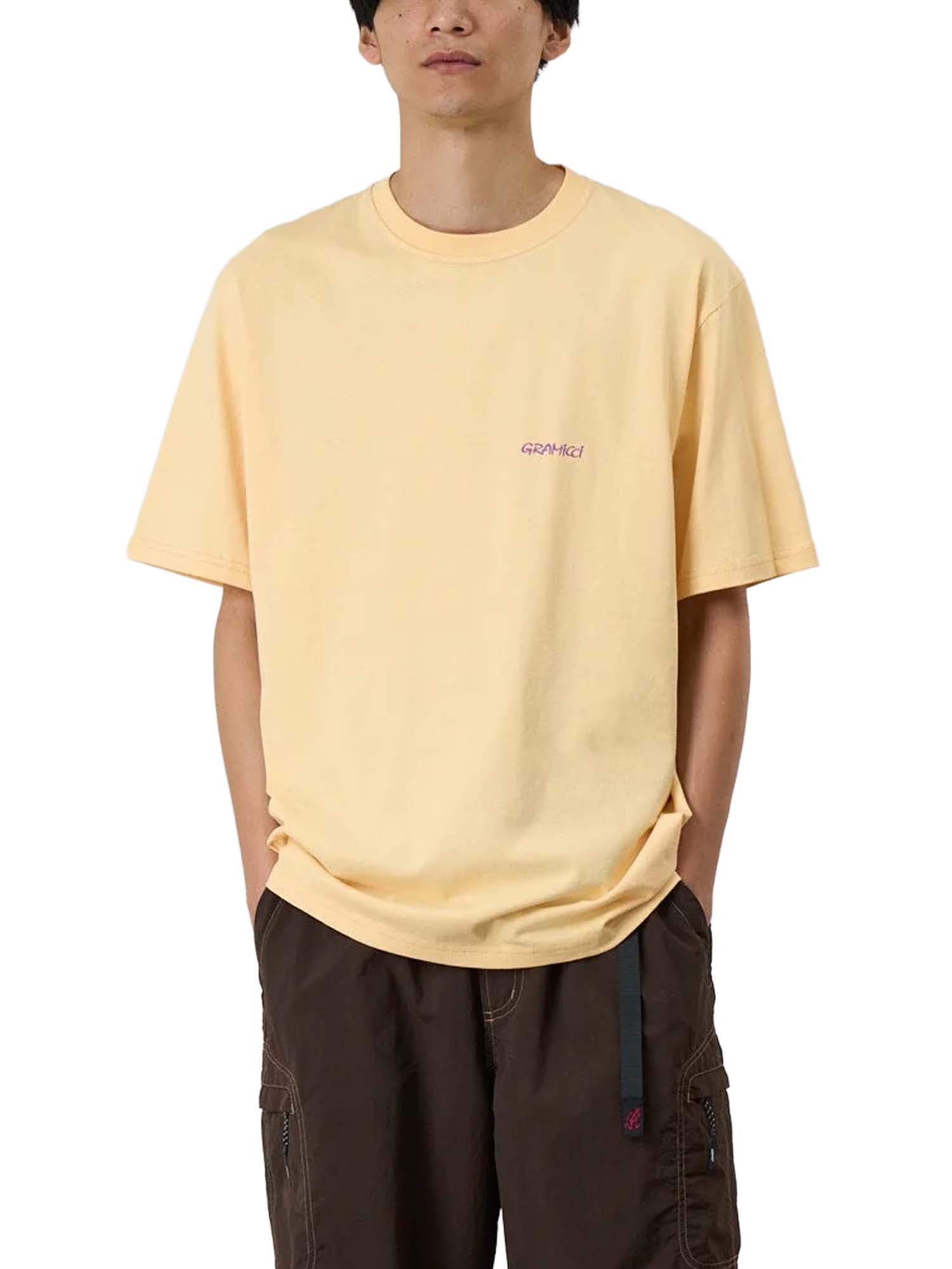 Gramicci Ice Sculpture Tee Giallo