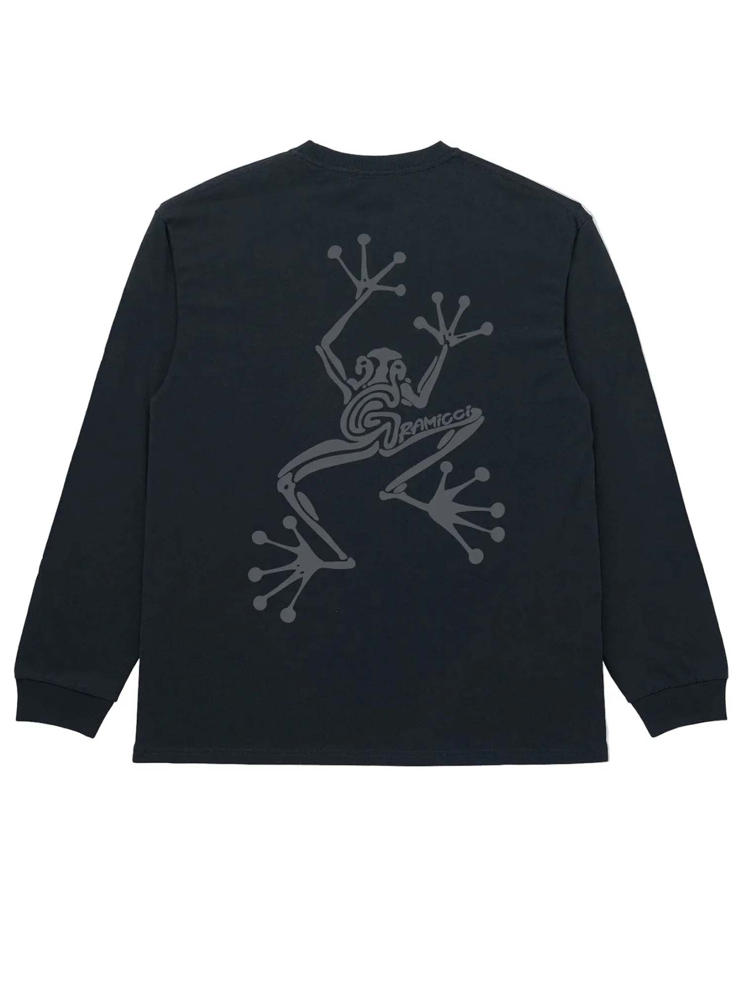 Gramicci Sticky Hands Long Sleeve Tee Nero