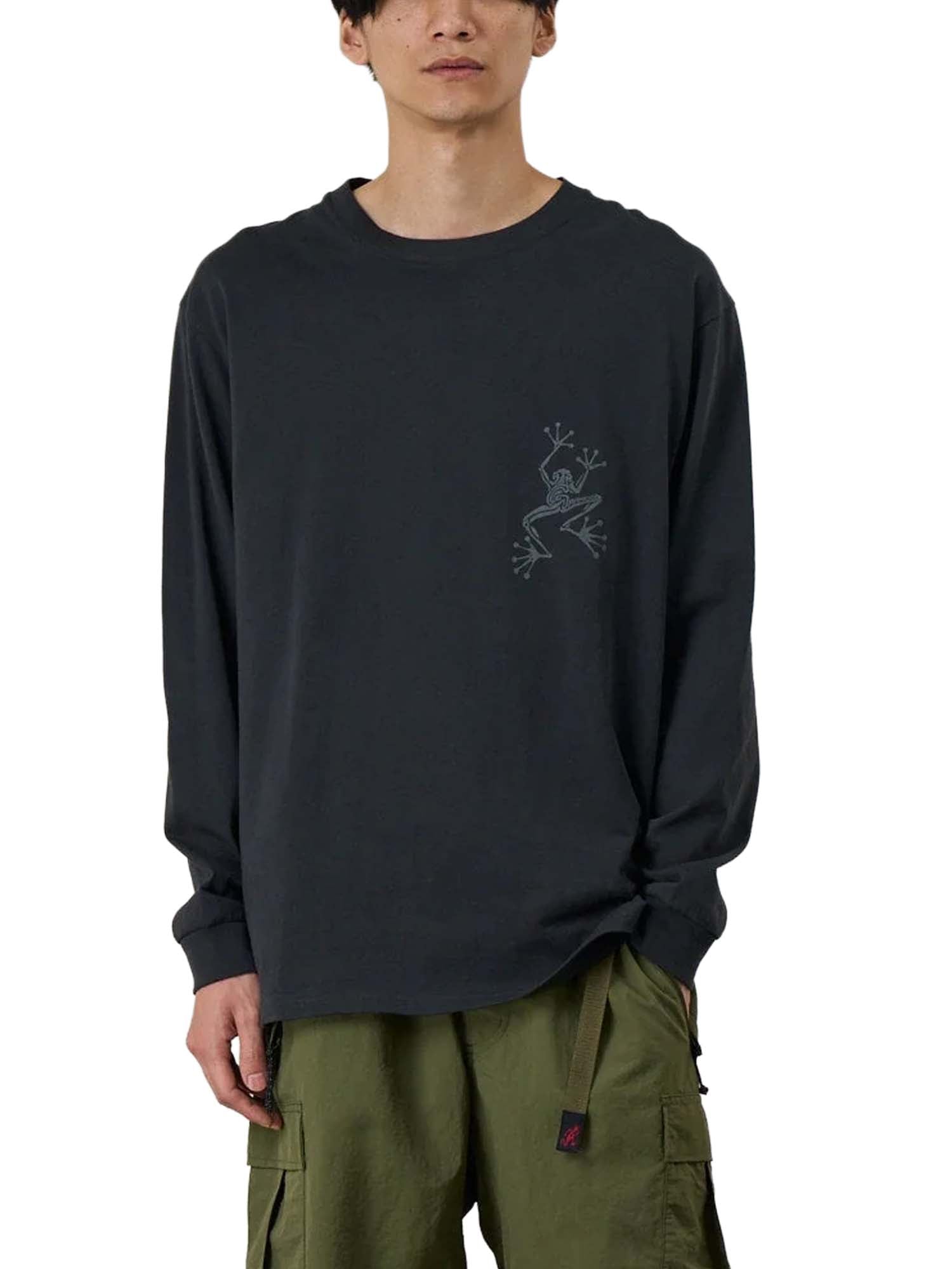 Gramicci Sticky Hands Long Sleeve Tee Nero