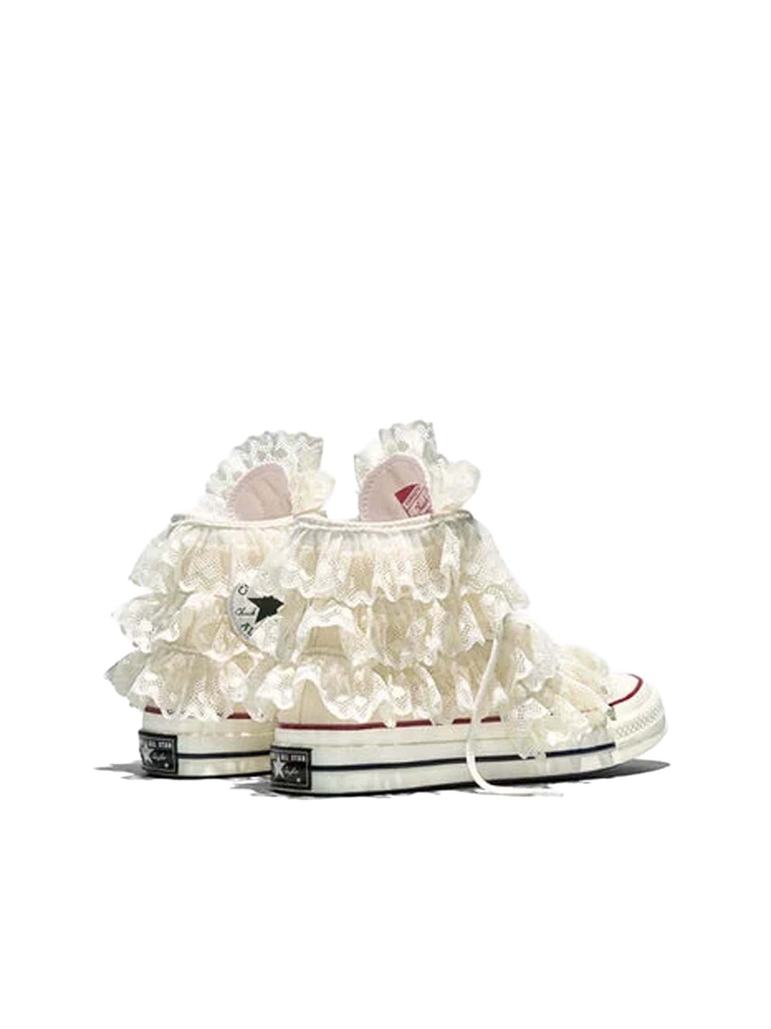 Converse Scarpe Chuck 70 3-D Flourish High Top Beige