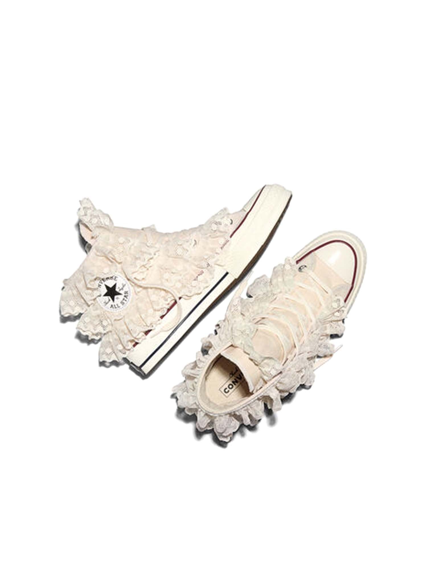 Converse Scarpe Chuck 70 3-D Flourish High Top Beige