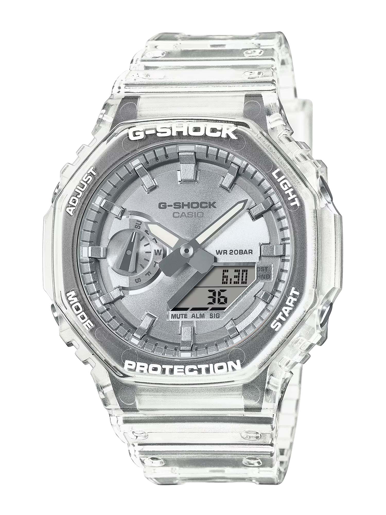 Casio Orologio GA-2100BM-7A8 Argento