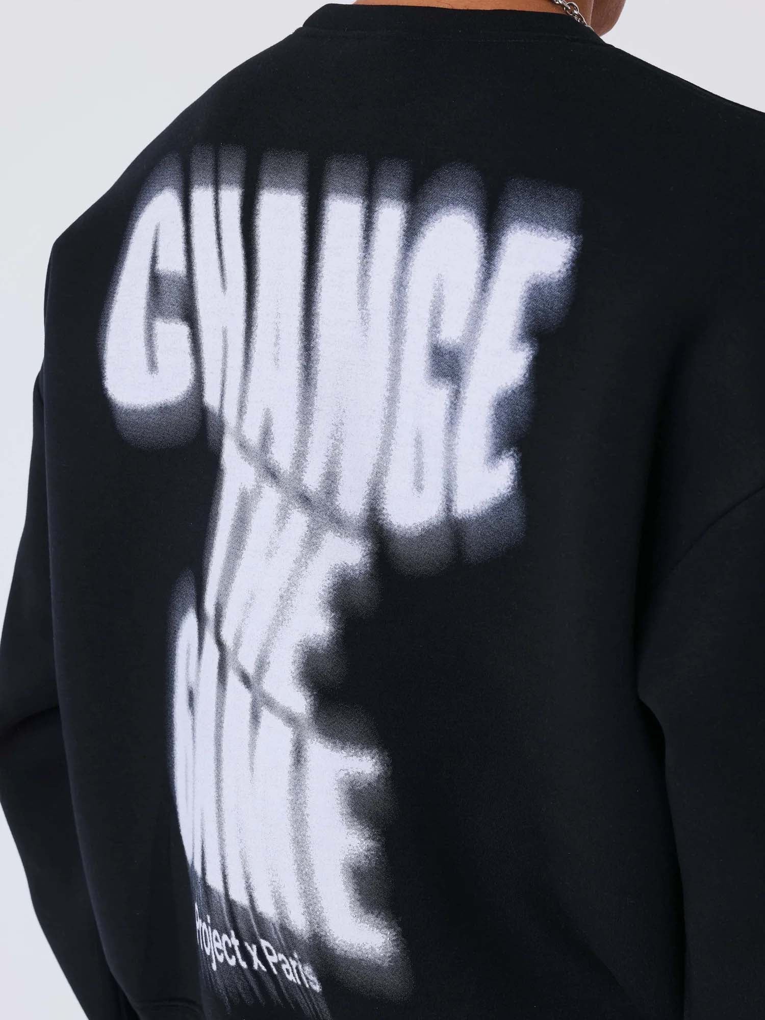 Project X Paris Felpa girocollo Blur PXP Nero