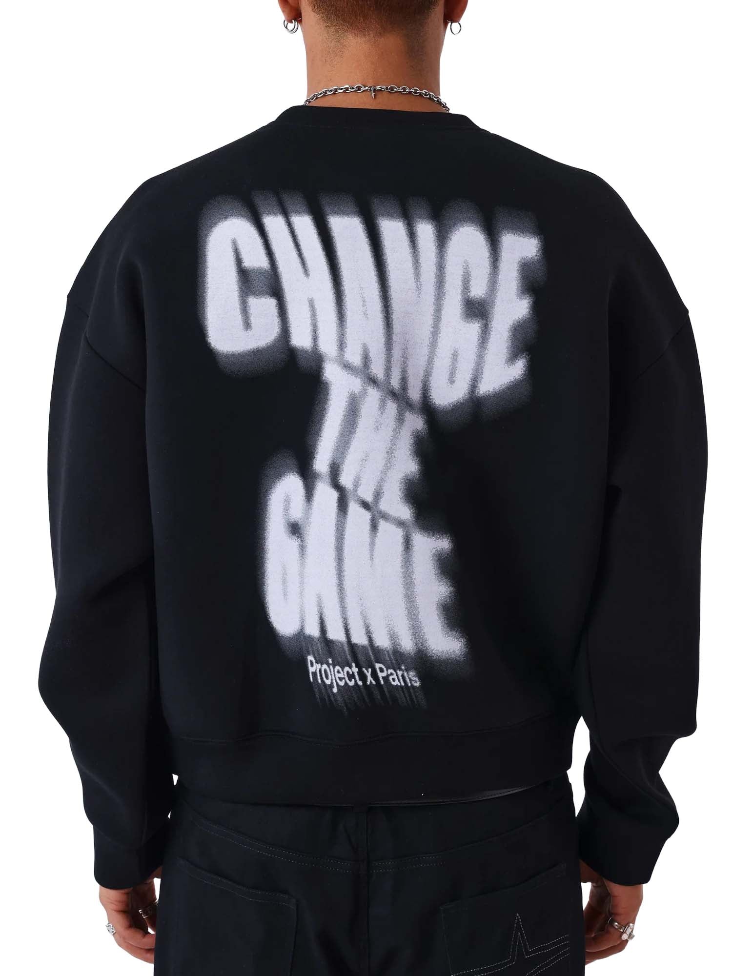 Project X Paris Felpa girocollo Blur PXP Nero