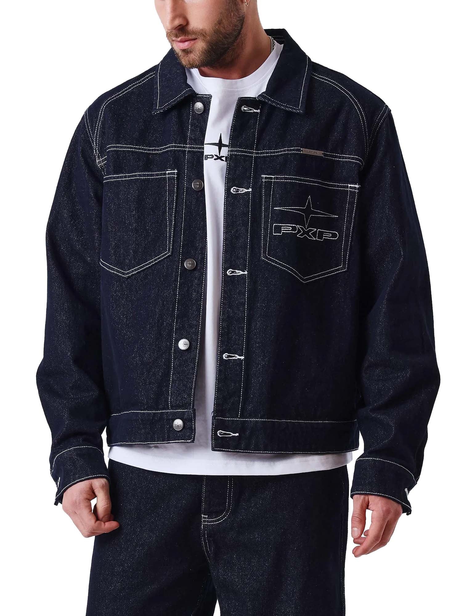 Project X Paris Giacca denim knockout PXP Blu