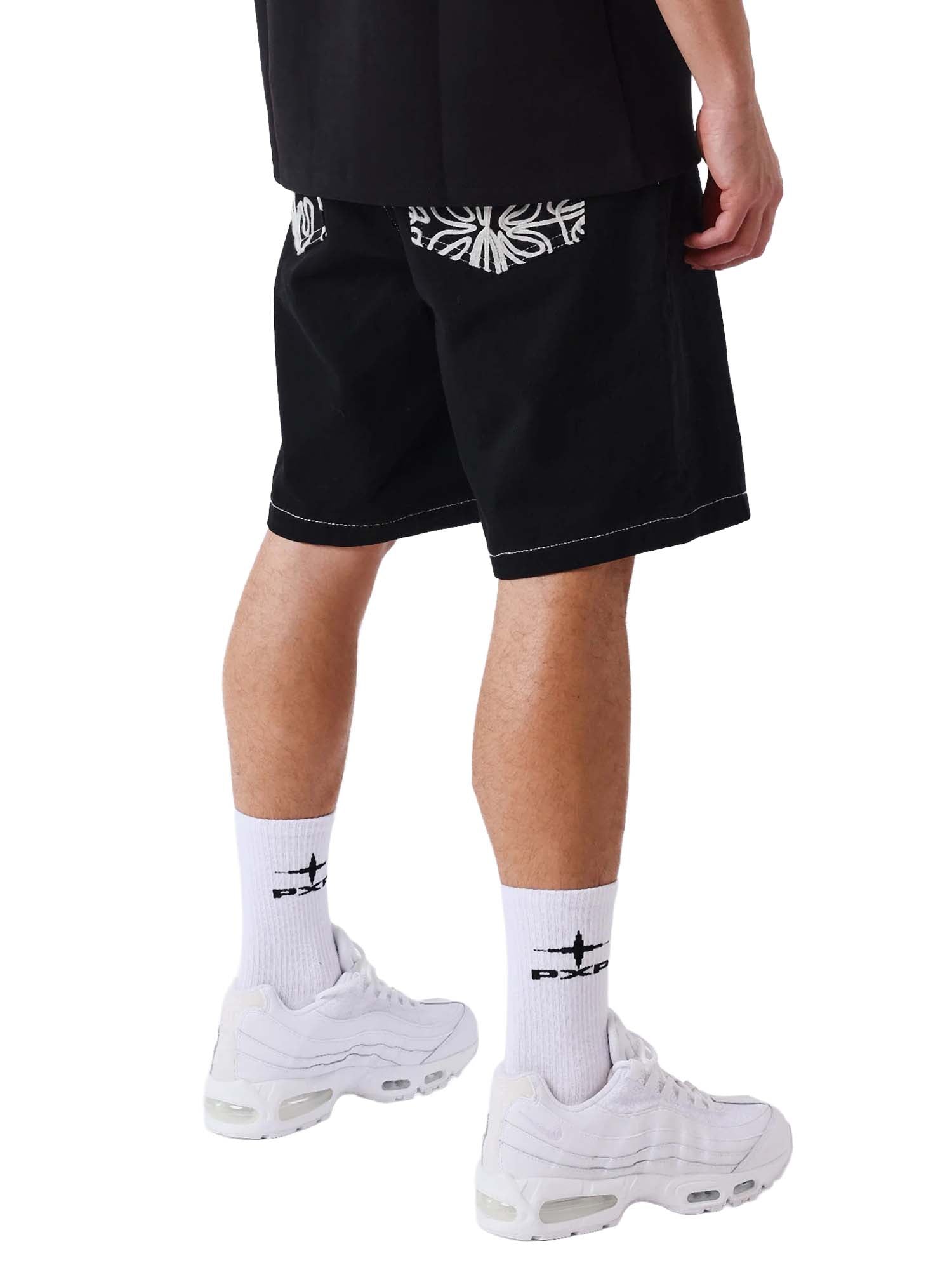 Project X Paris Short Bandana Nero