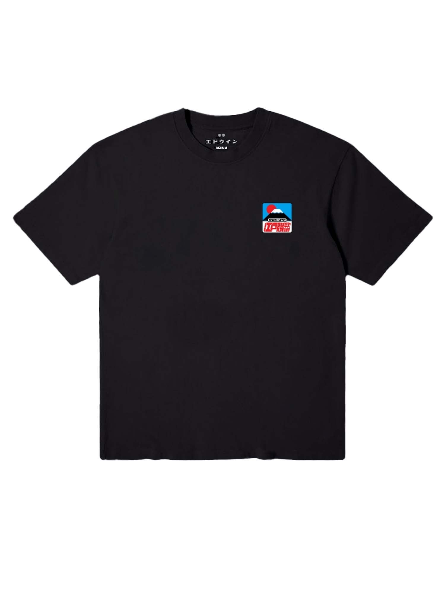 Edwin Sunset On Fuji San T-Shirt Nero