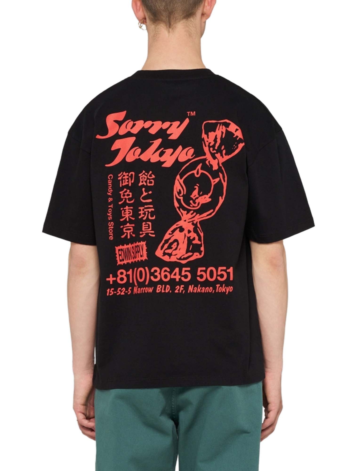 Edwin Sorry Tokyo T-Shirt Nero