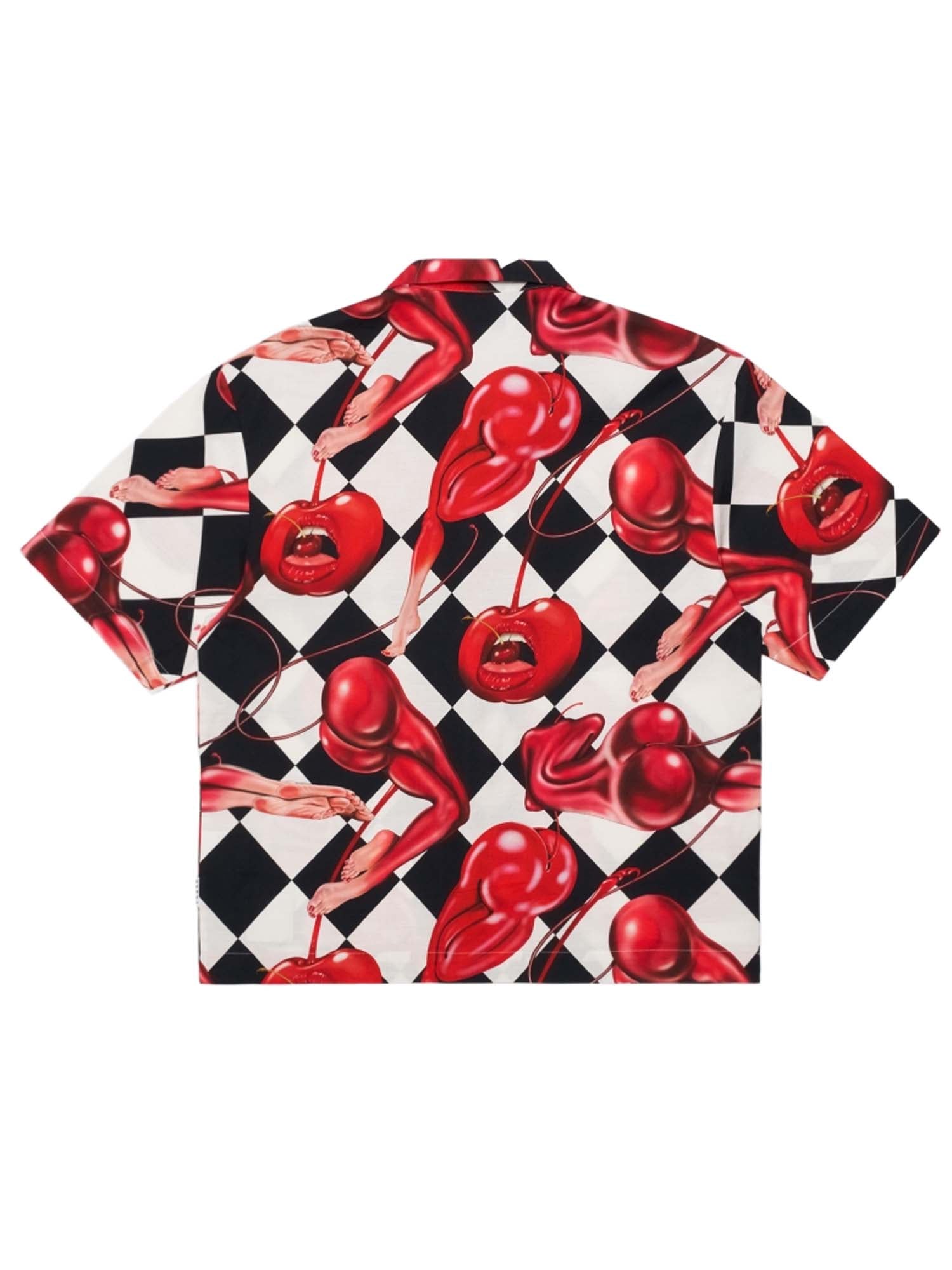 Edwin Miki Kim Cherry Shirt SS Multicolore