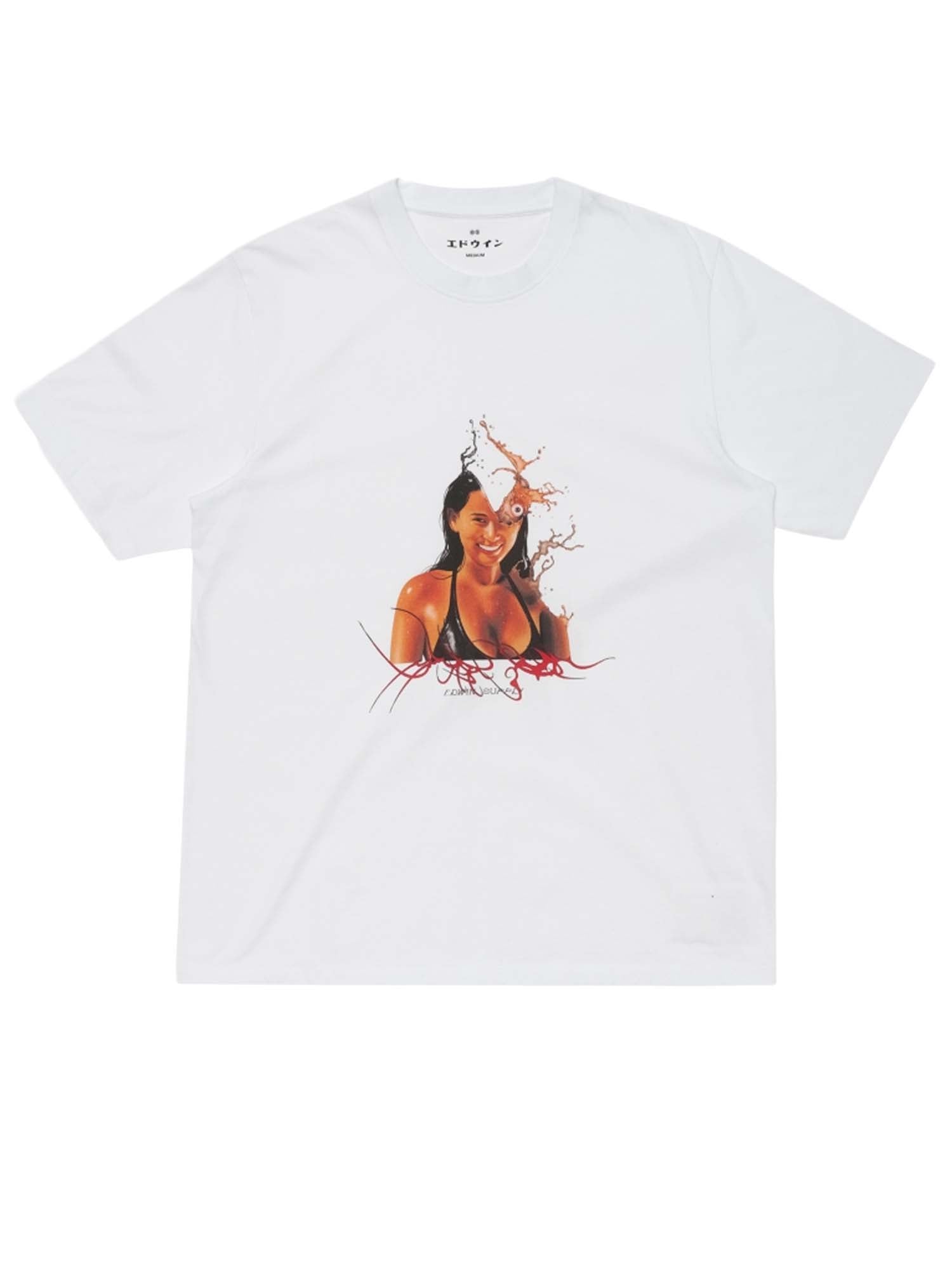 Edwin The Mood Of Summer T-Shirt Bianco