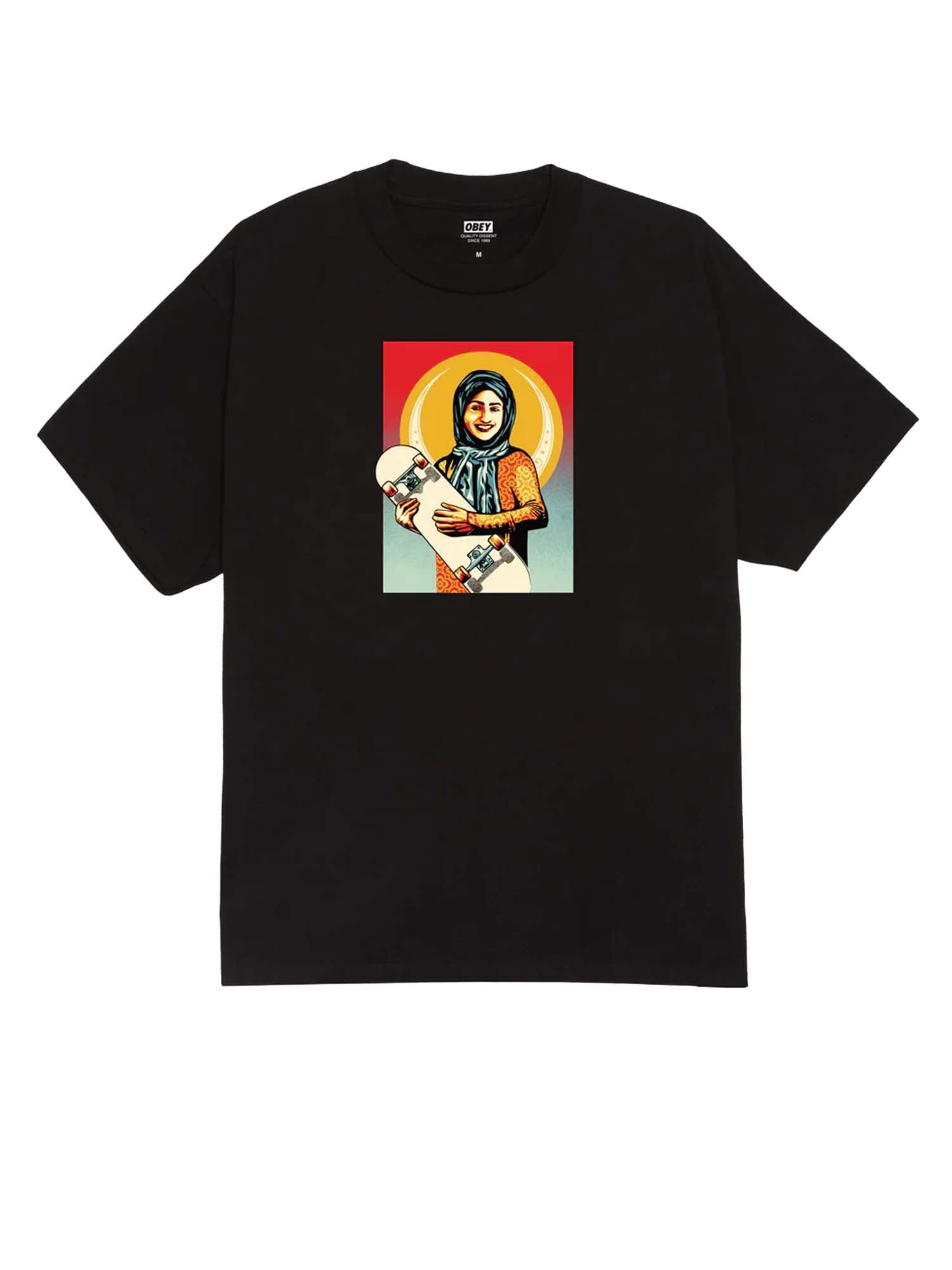 Obey Skateistan / Classic T-Shirt Nero