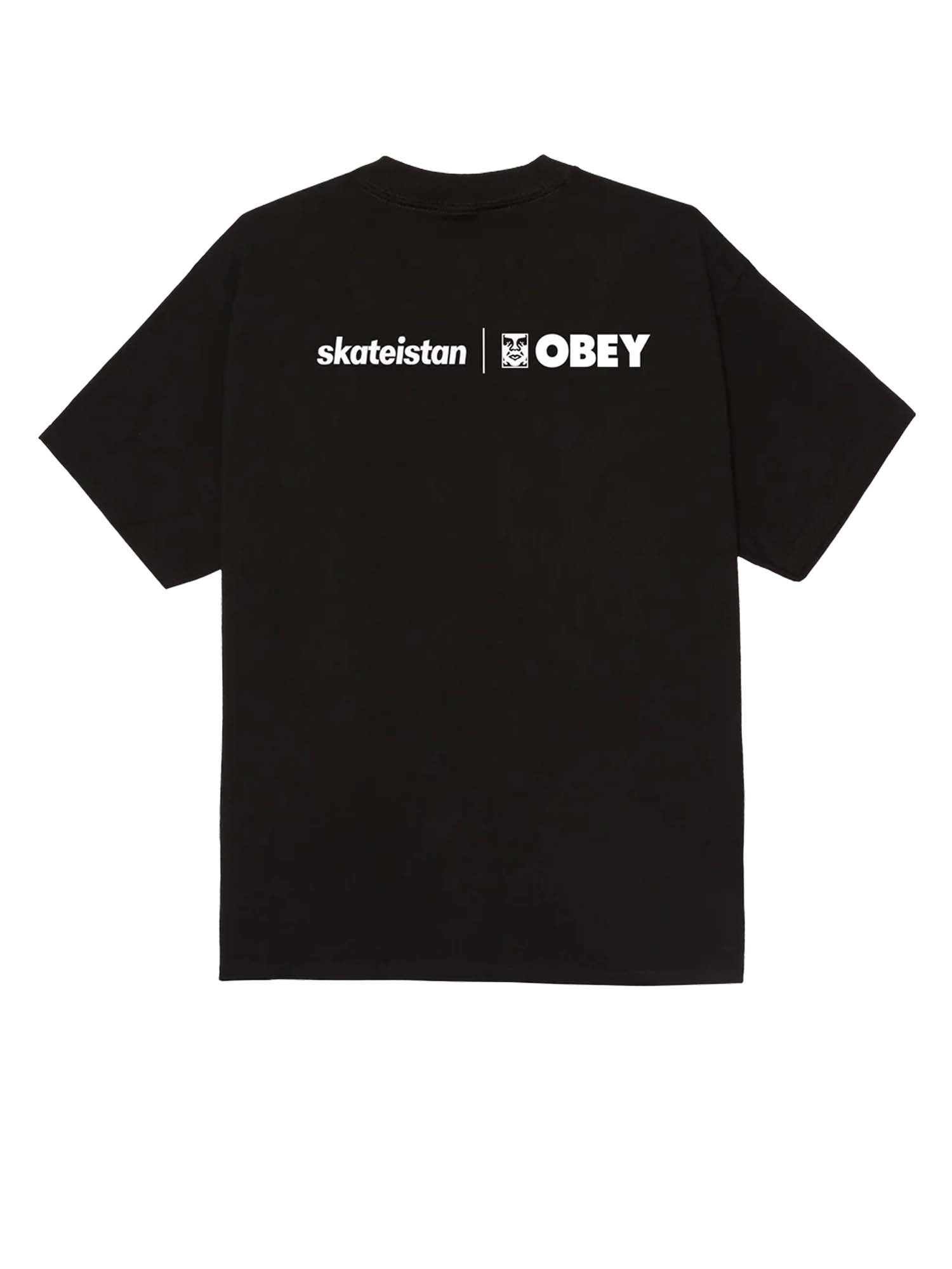 Obey Skateistan / Classic T-Shirt Nero