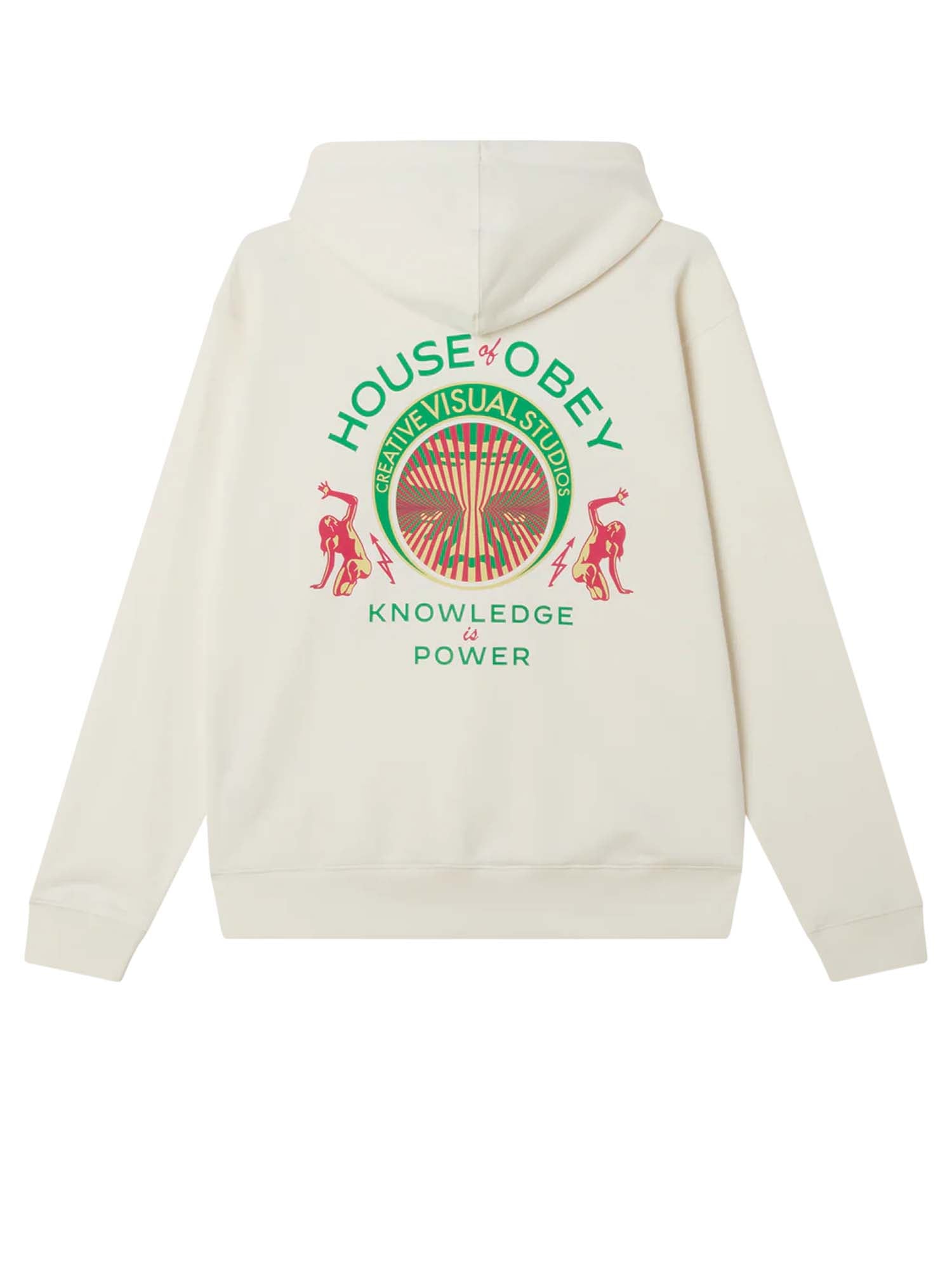 Obey Obey Knowledge Is Power Bianco