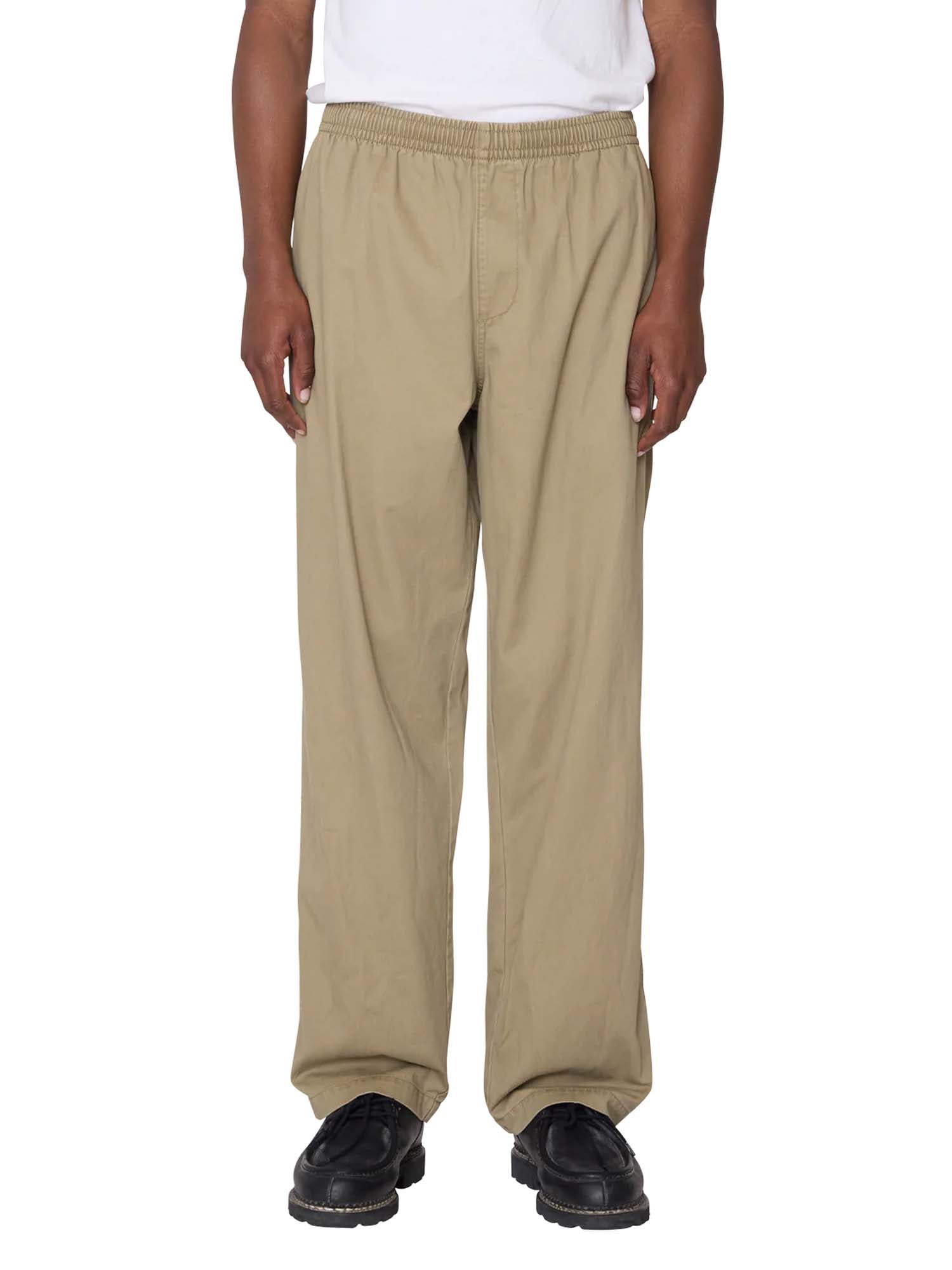 Obey Theo Easy Pant Marrone