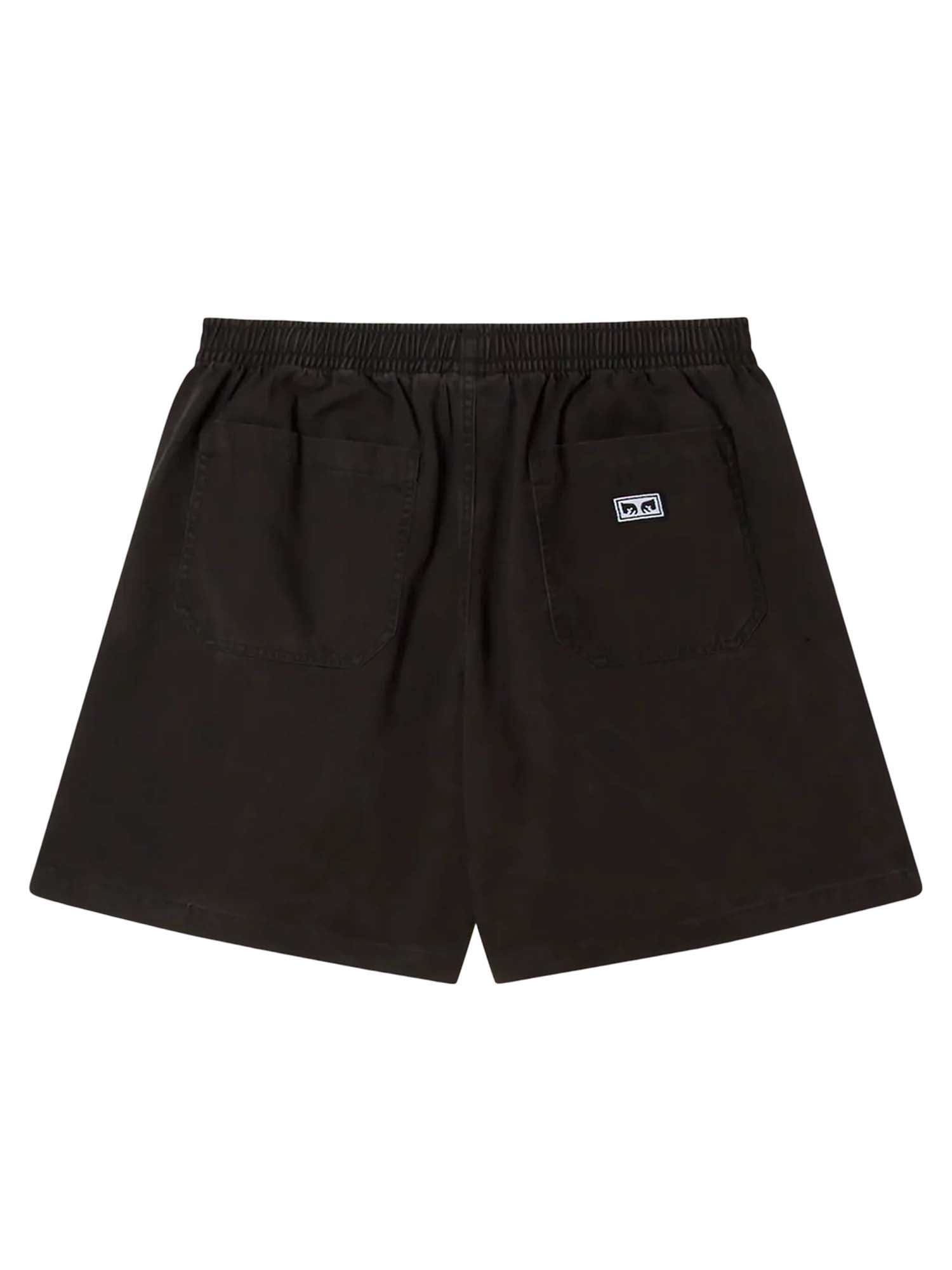 Obey Theo Easy Short Nero