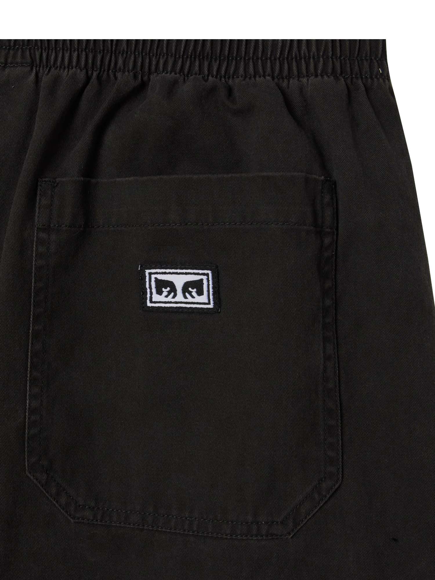 Obey Theo Easy Short Nero