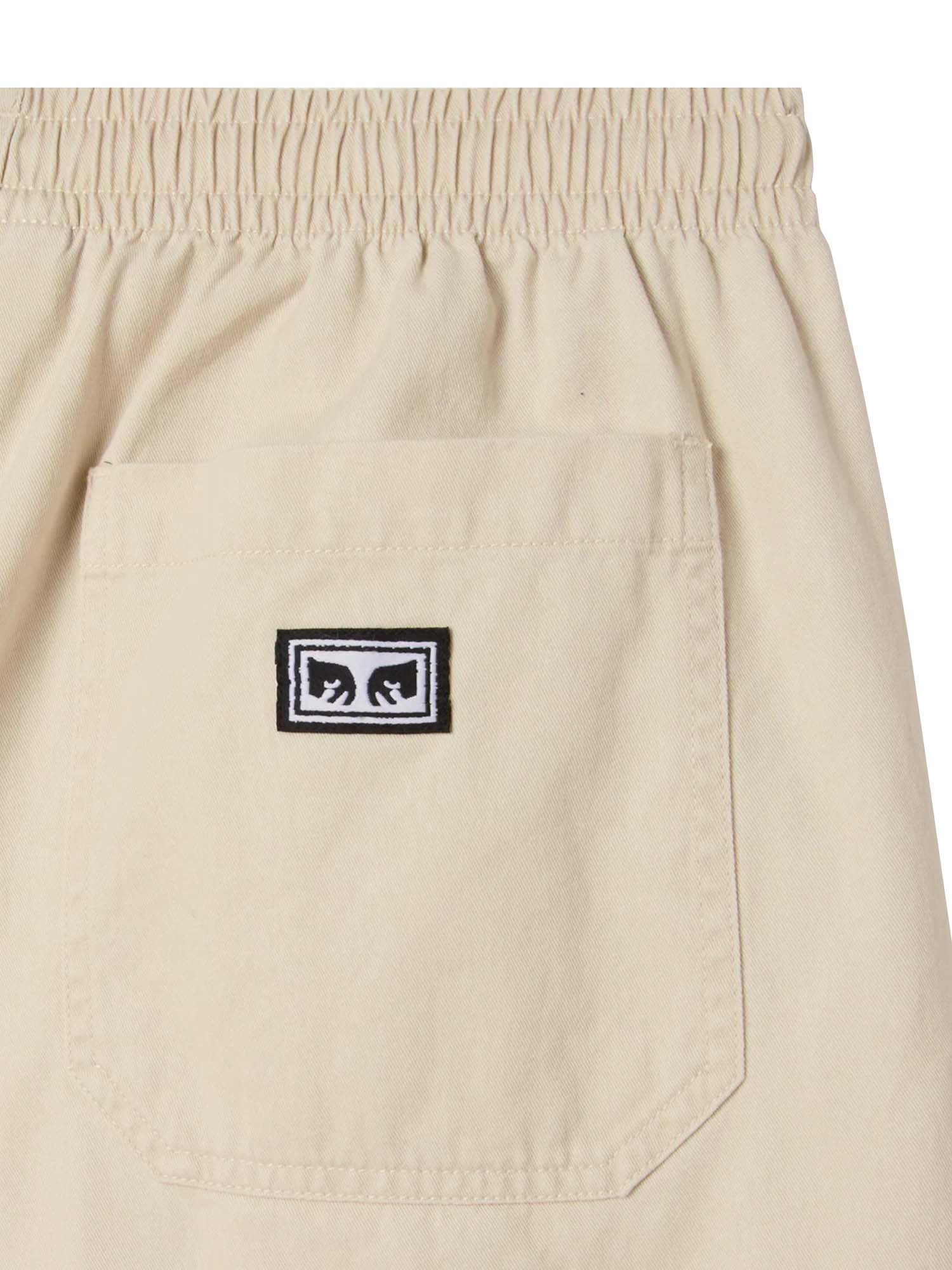 Obey Theo Easy Short Beige