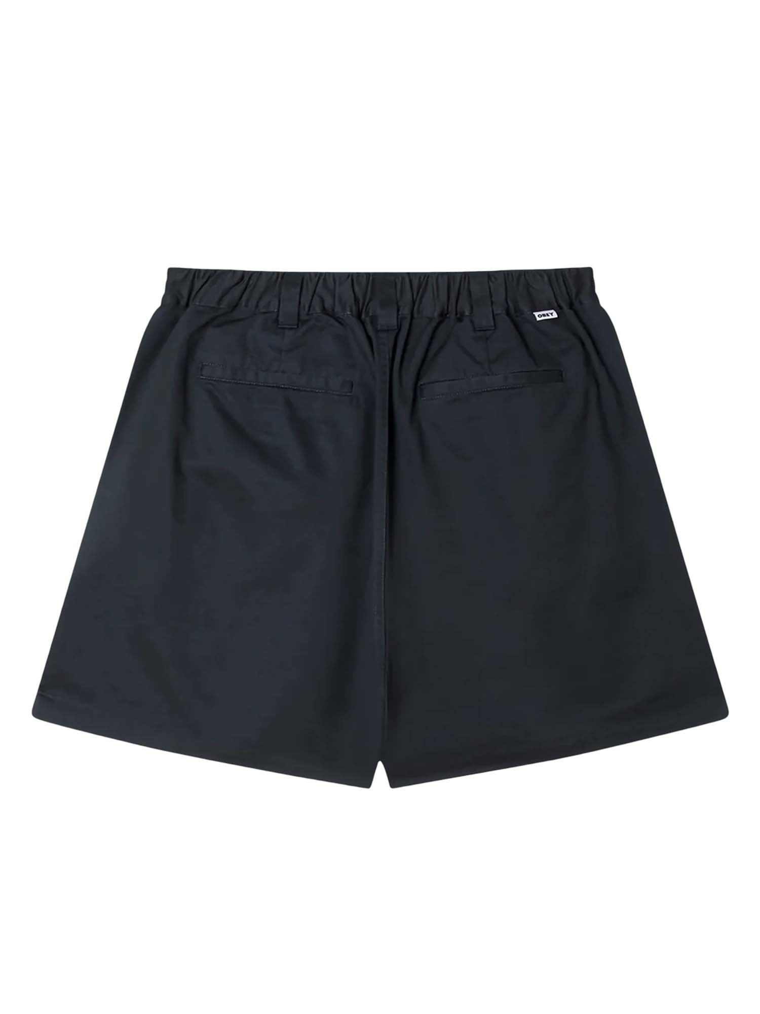 Obey Foster Pleated Short Nero