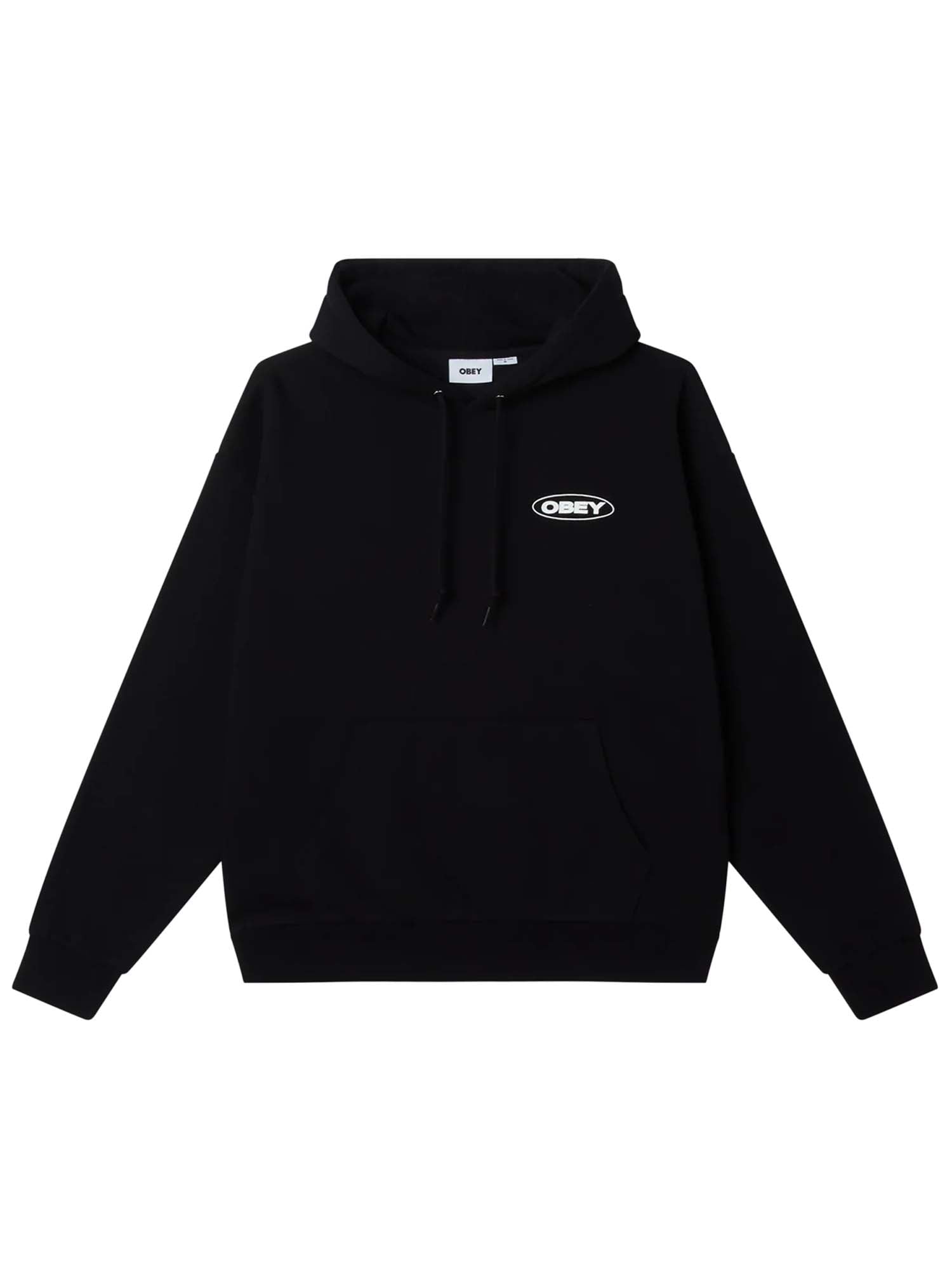 Obey Obey Oval Cities Pullover Nero