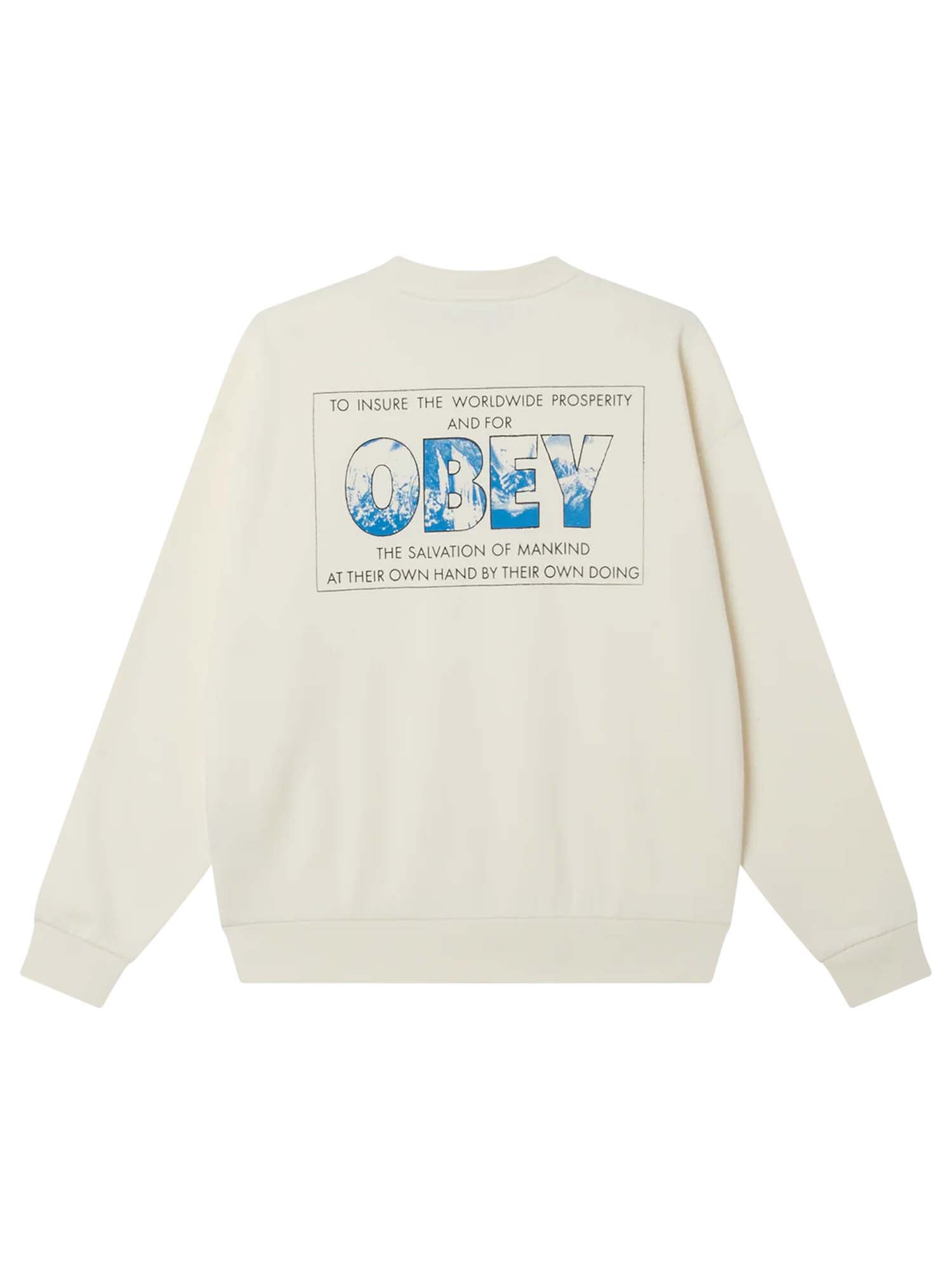 Obey Obey Salvation Crewneck Bianco
