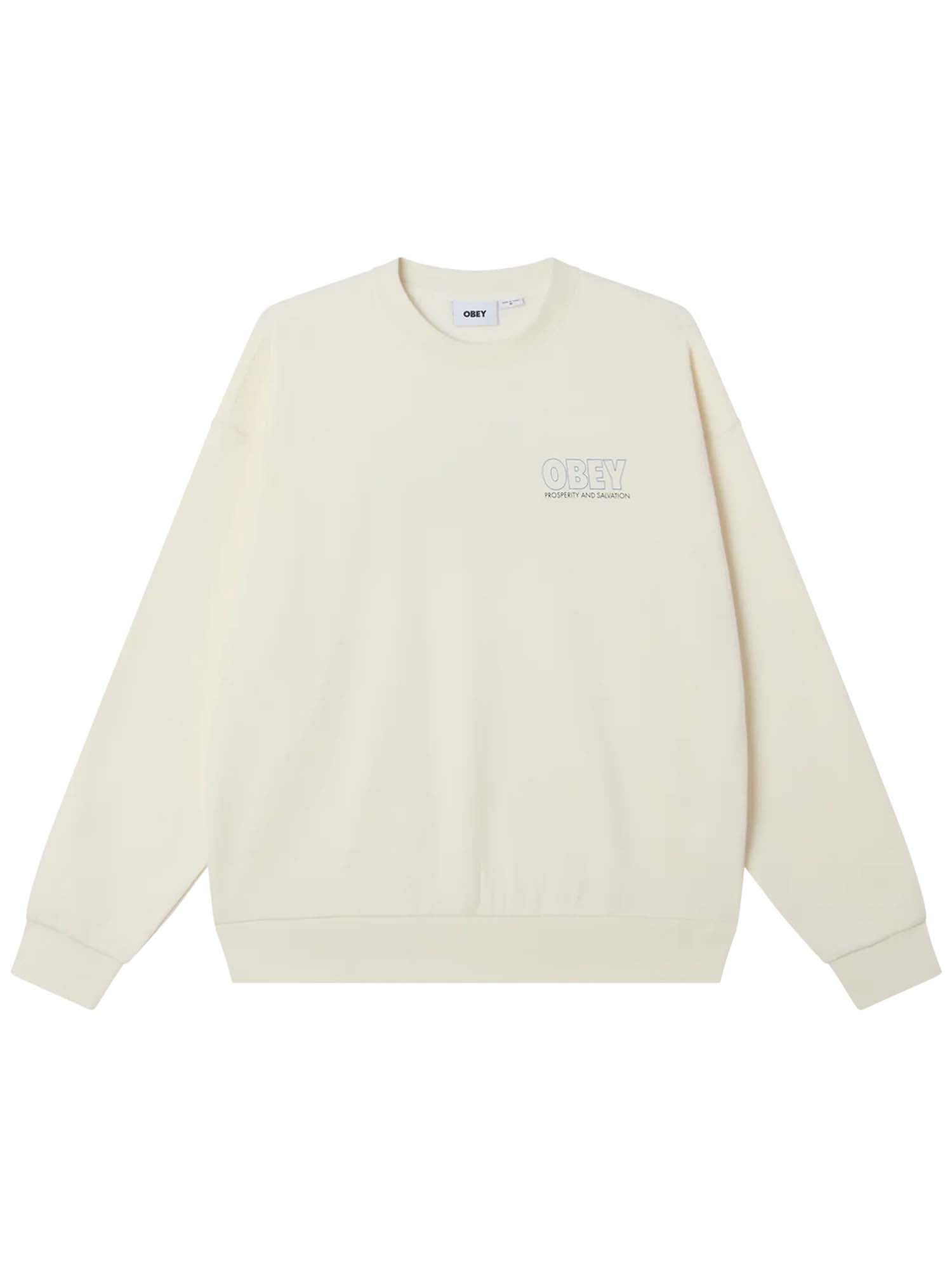 Obey Obey Salvation Crewneck Bianco
