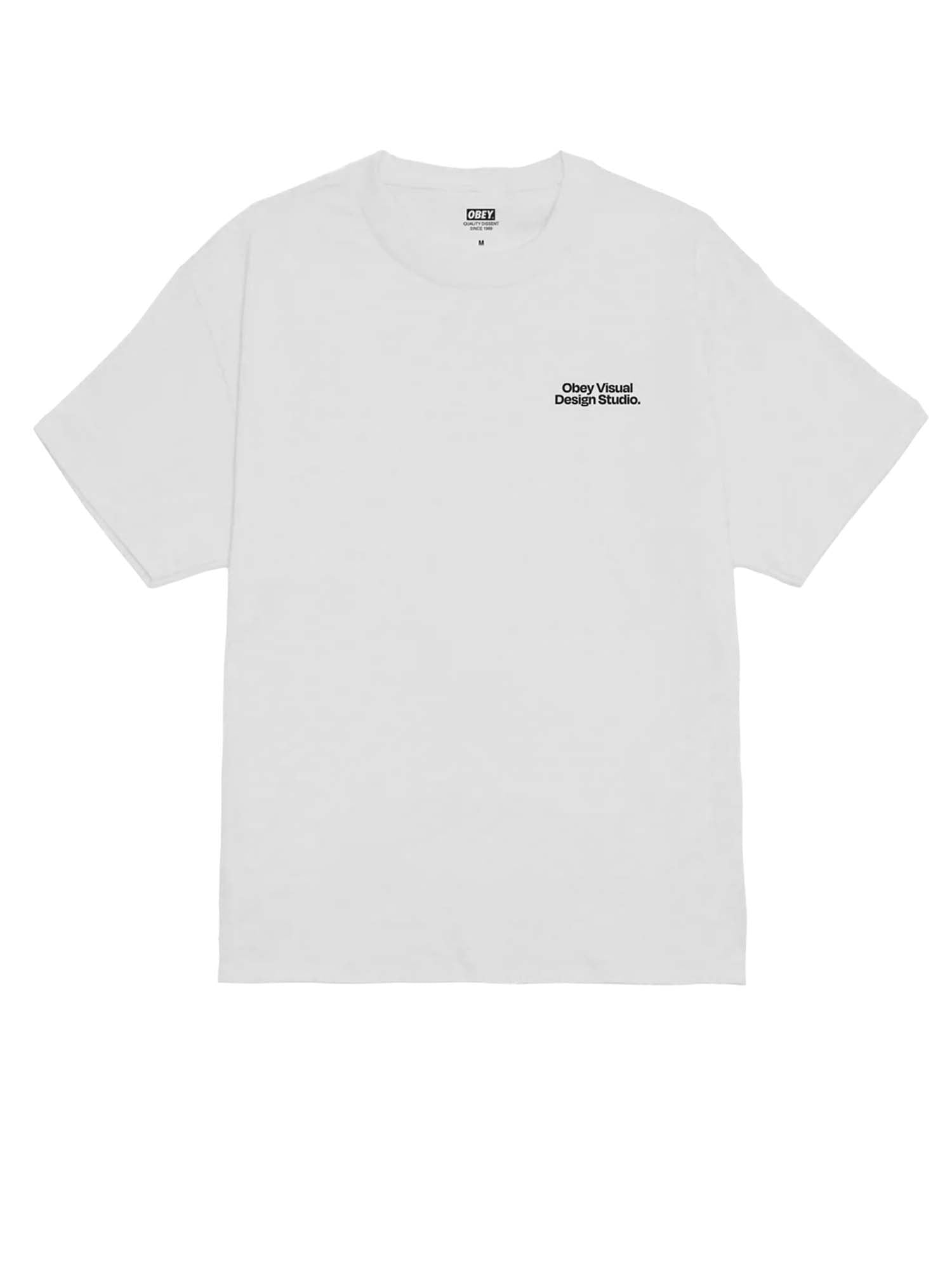 Obey Visual Design Studio Classic T-Shirt Bianco