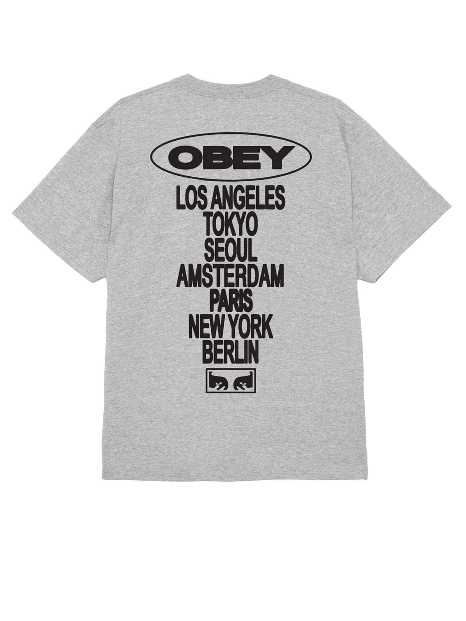 Obey Global Impact Classic T-Shirt Grigio